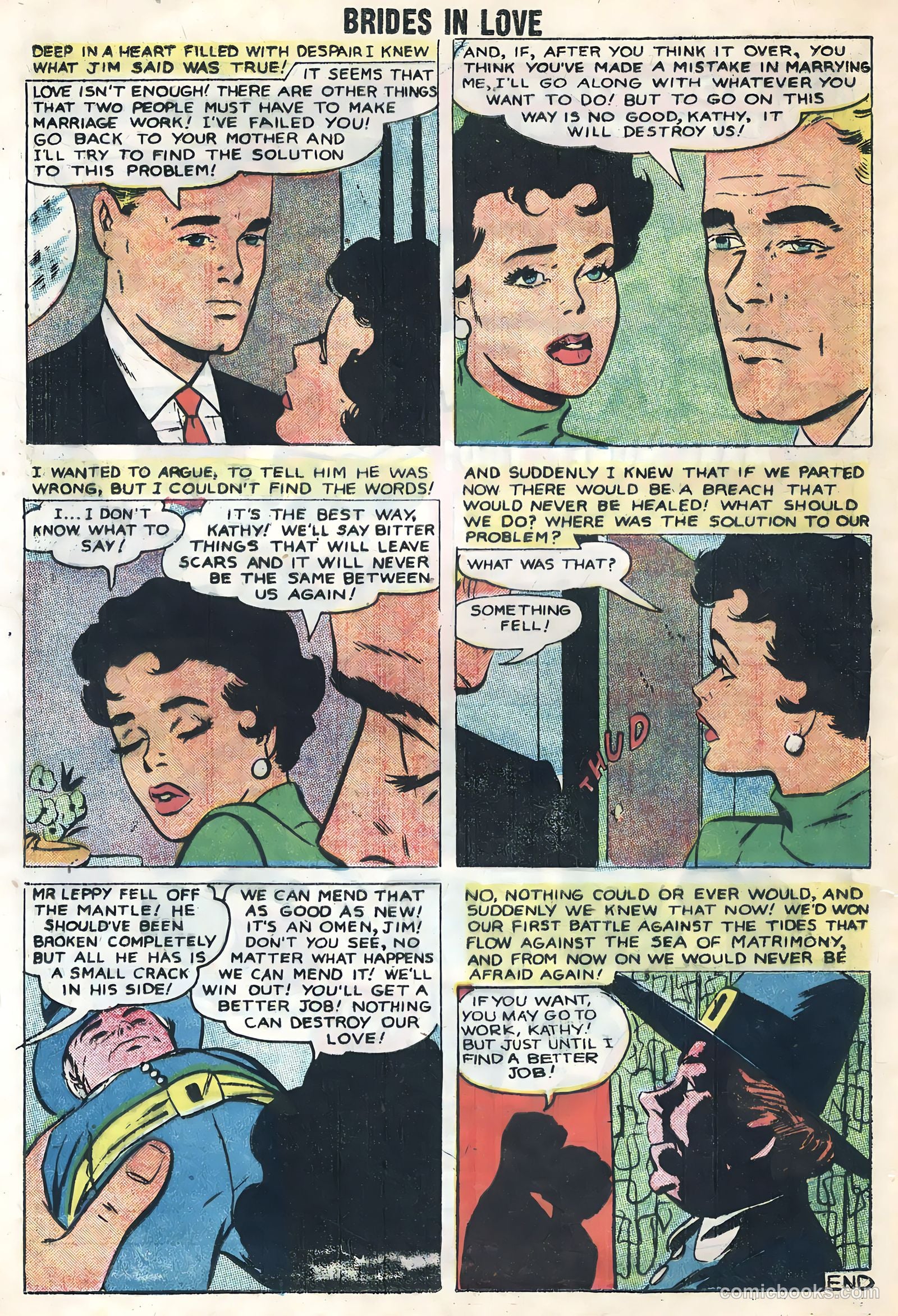 Brides in Love #11 (1959) — page 16 of 36