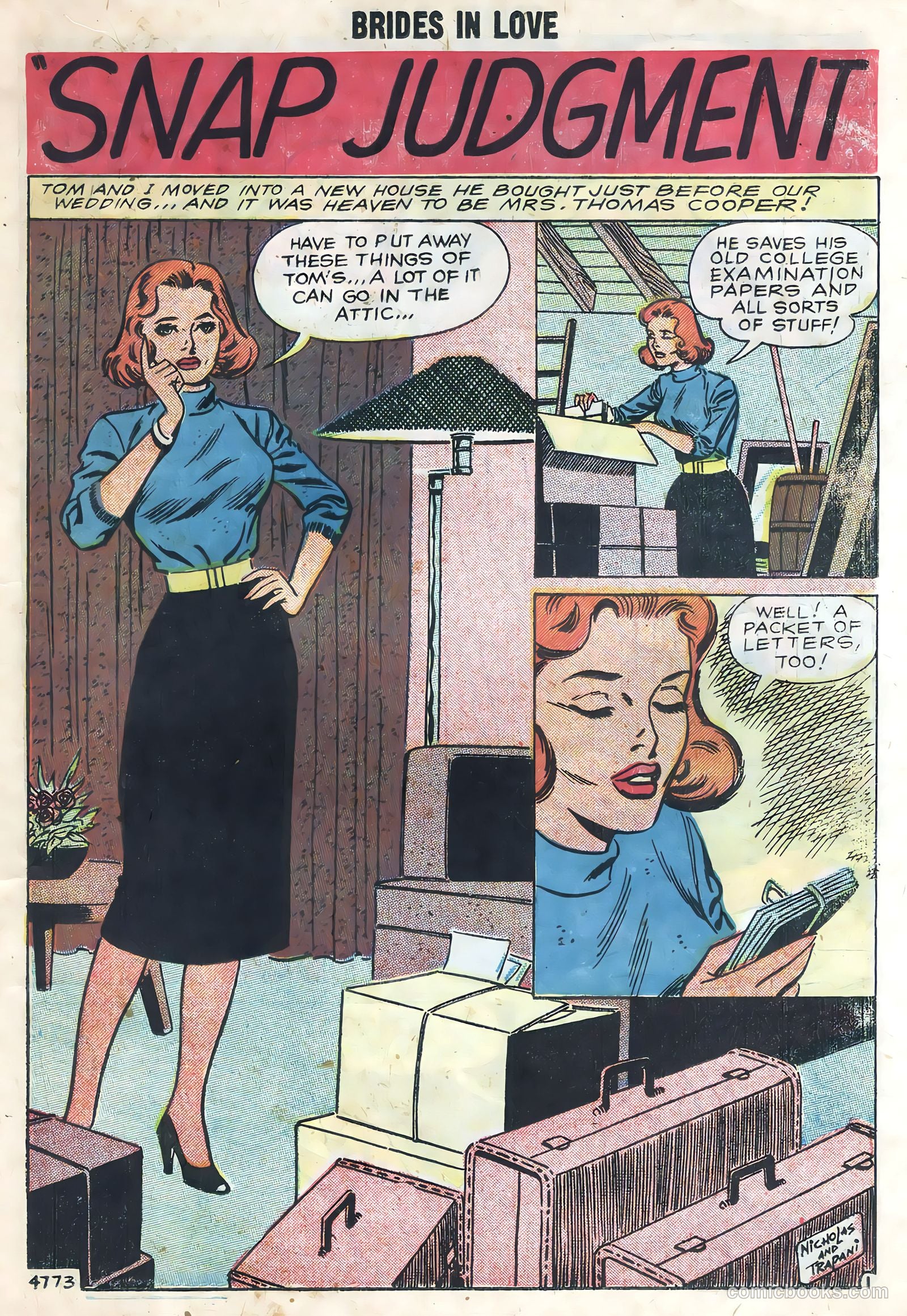 Brides in Love #11 (1959) — page 19 of 36