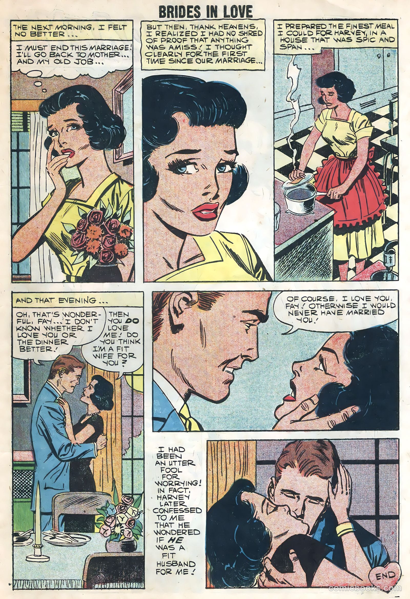 Brides in Love #11 (1959) — page 27 of 36