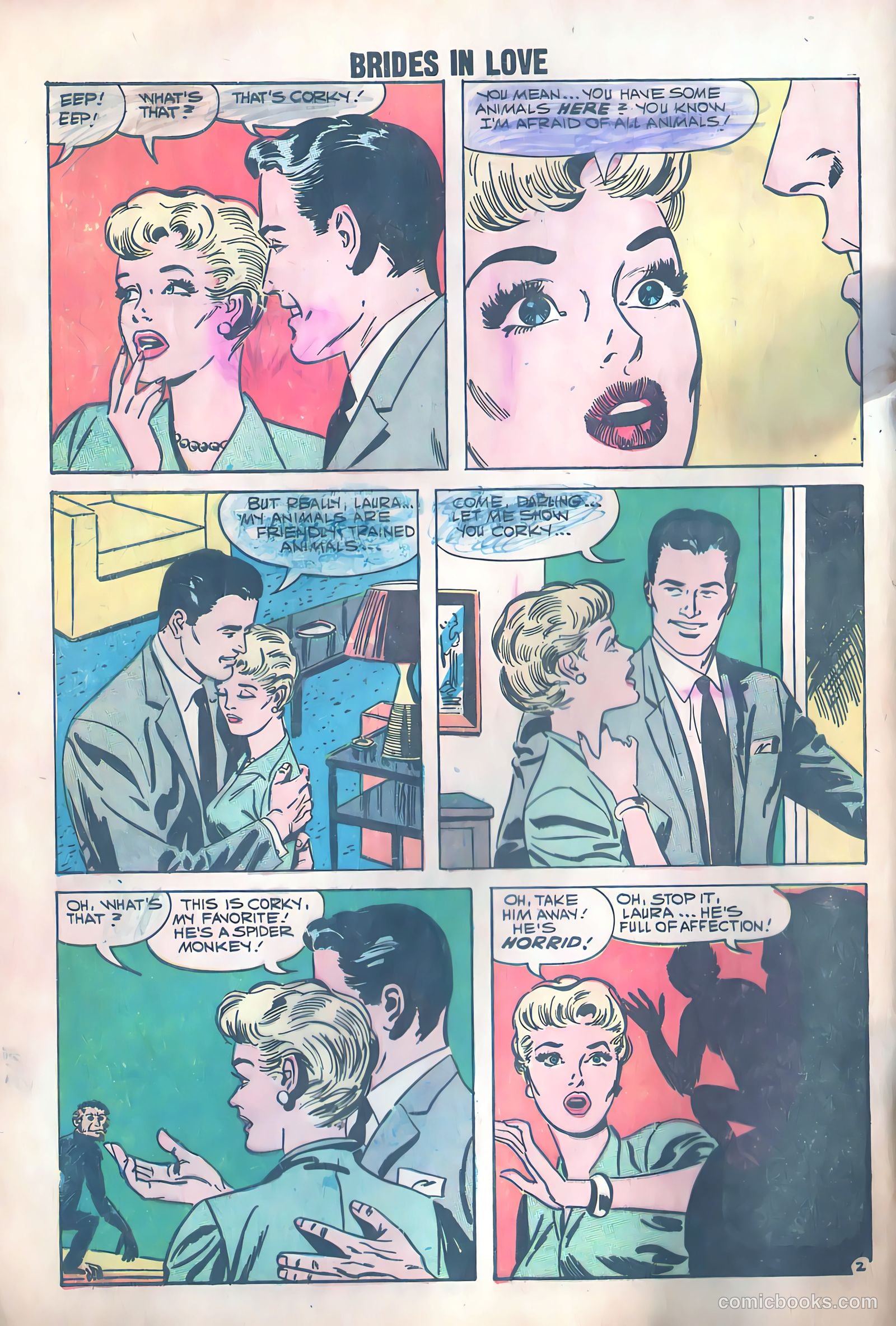 Brides in Love #12 (1959) — page 4 of 36