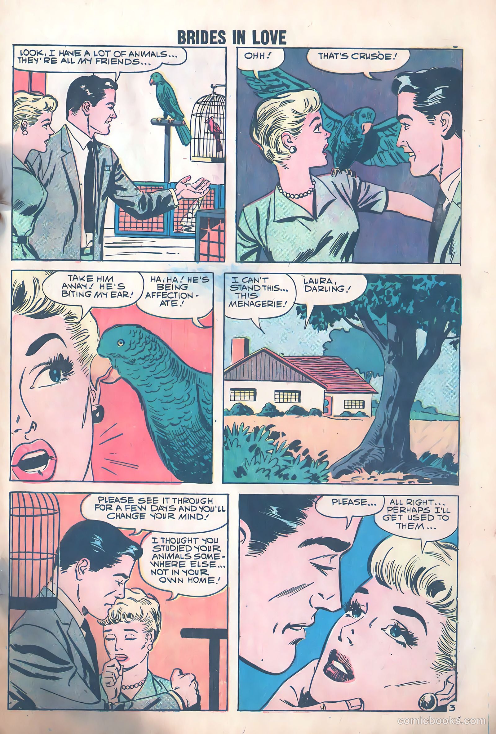 Brides in Love #12 (1959) — page 5 of 36