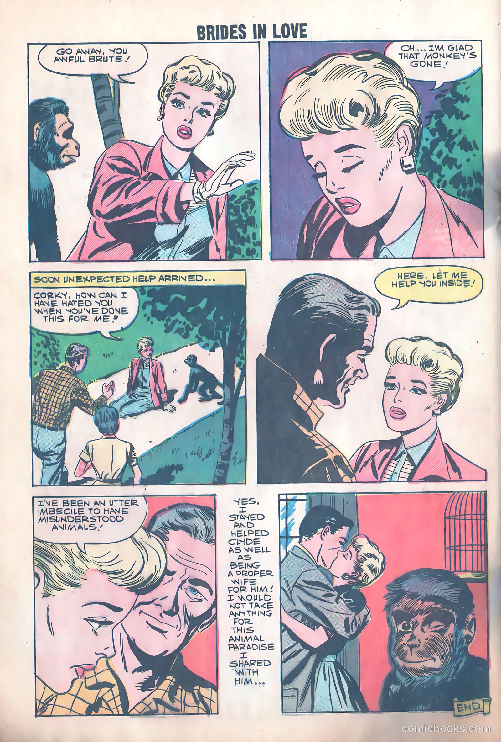 Brides in Love #12 (1959) — page 8 of 36