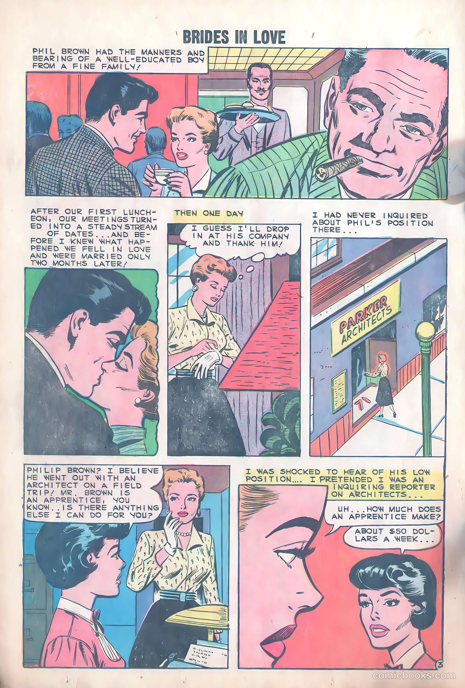 Brides in Love #12 (1959) — page 14 of 36