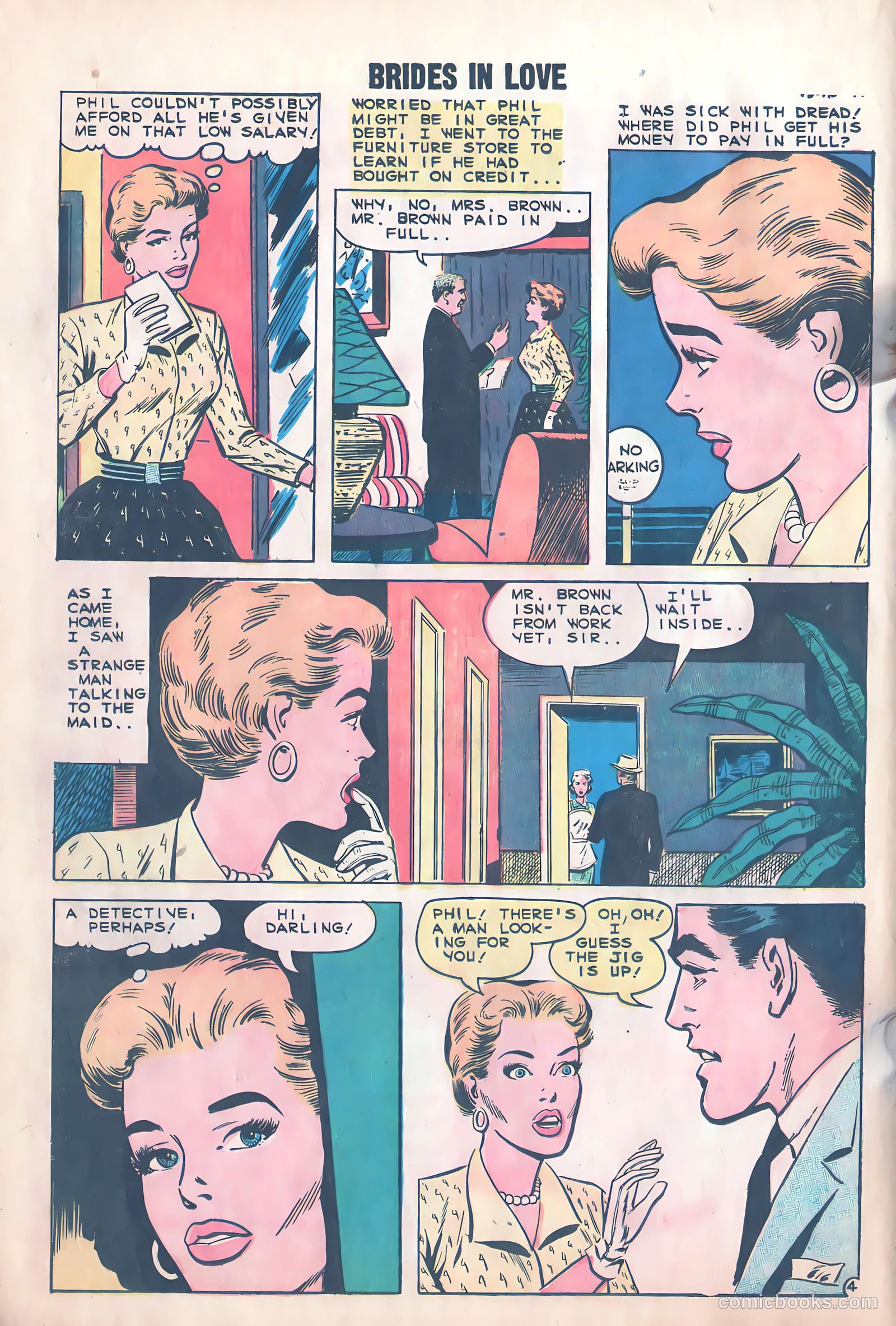 Brides in Love #12 (1959) — page 16 of 36