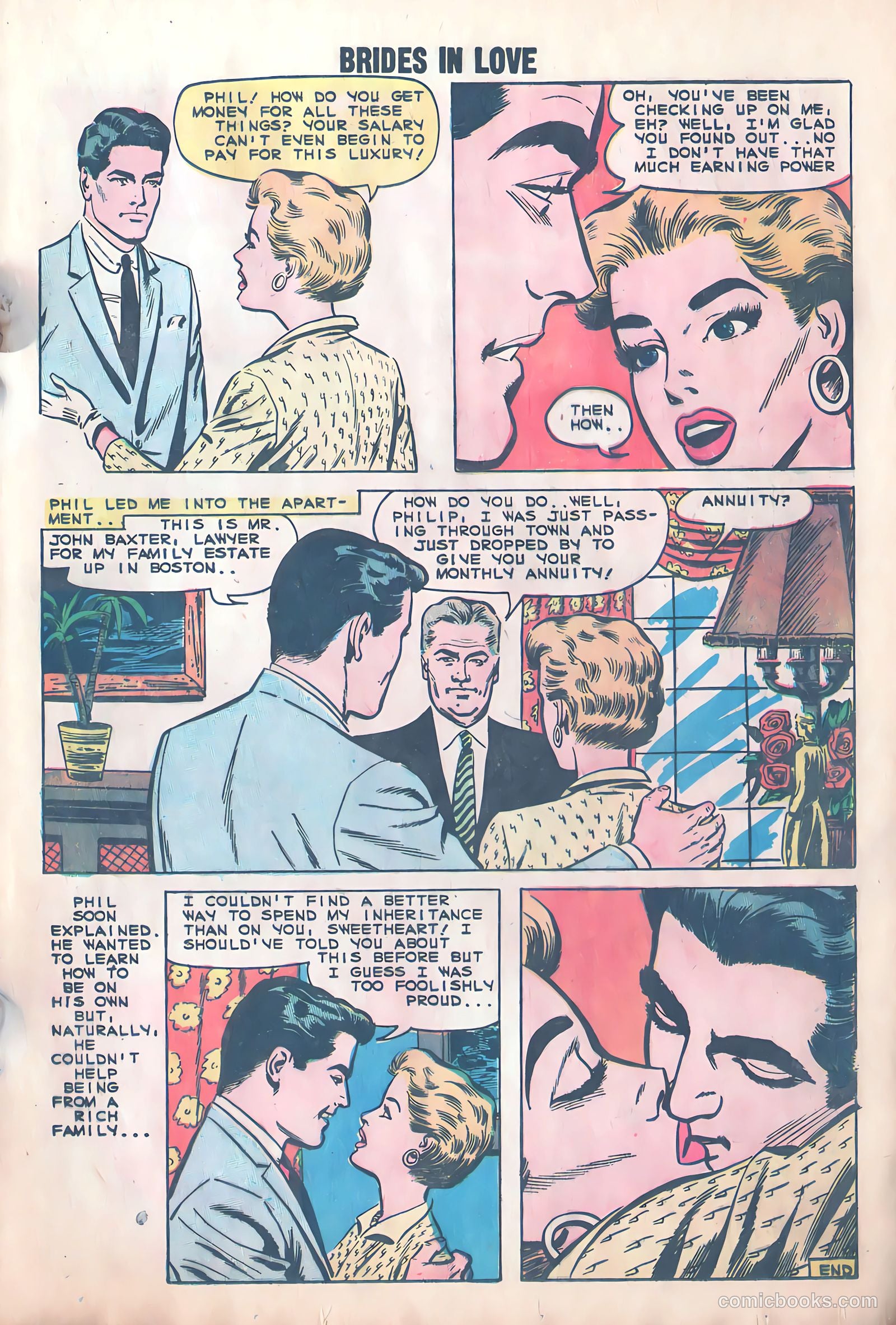 Brides in Love #12 (1959) — page 17 of 36