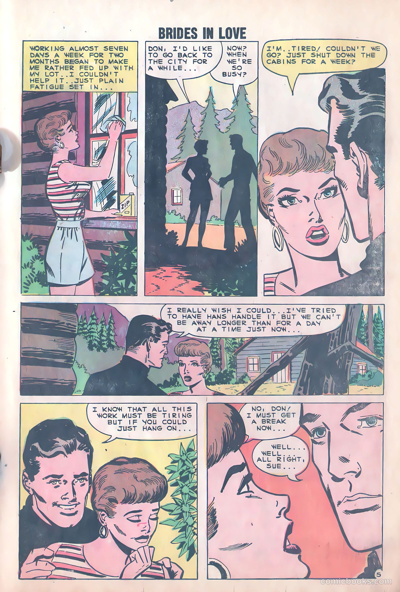 Brides in Love #12 (1959) — page 23 of 36