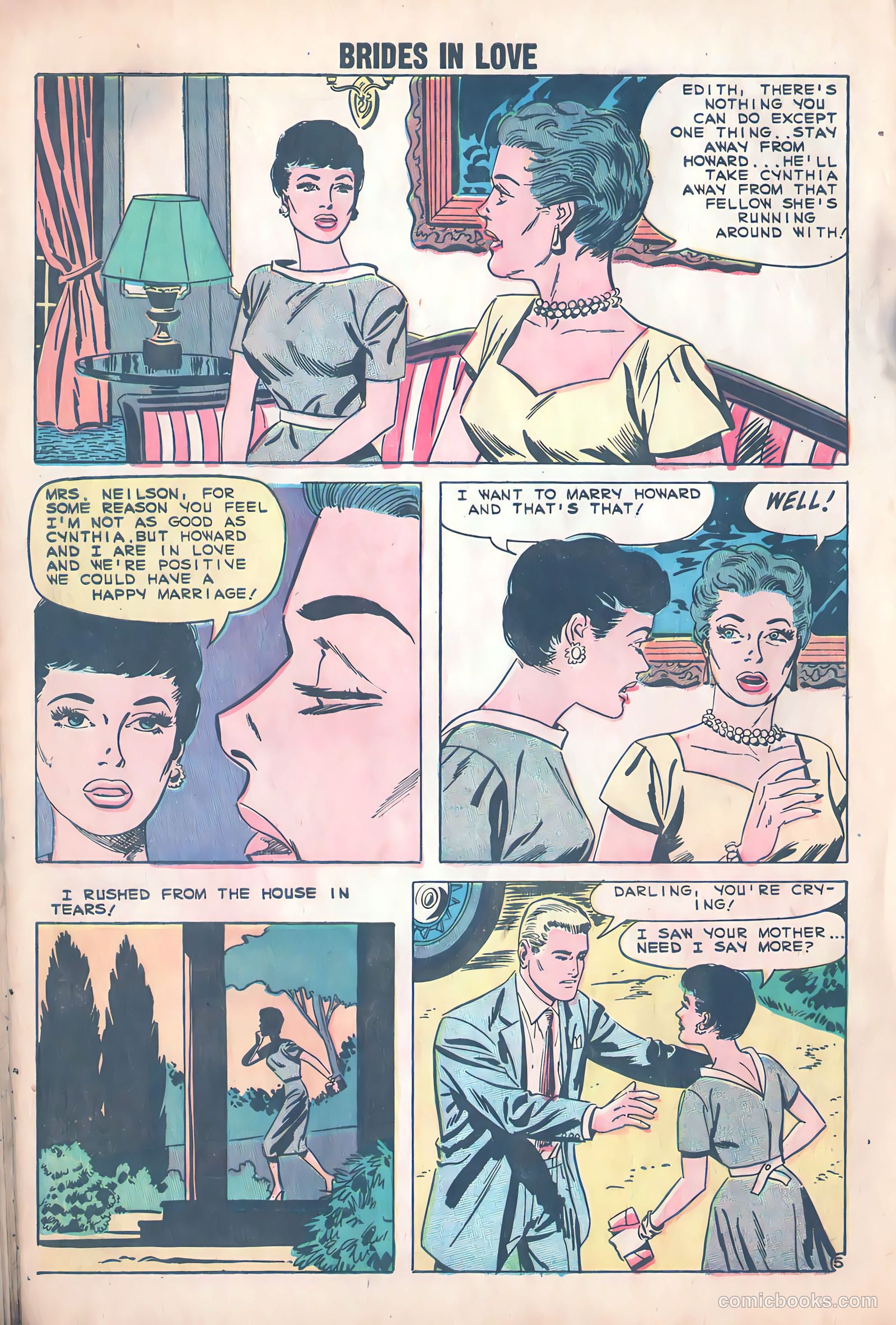 Brides in Love #12 (1959) — page 32 of 36