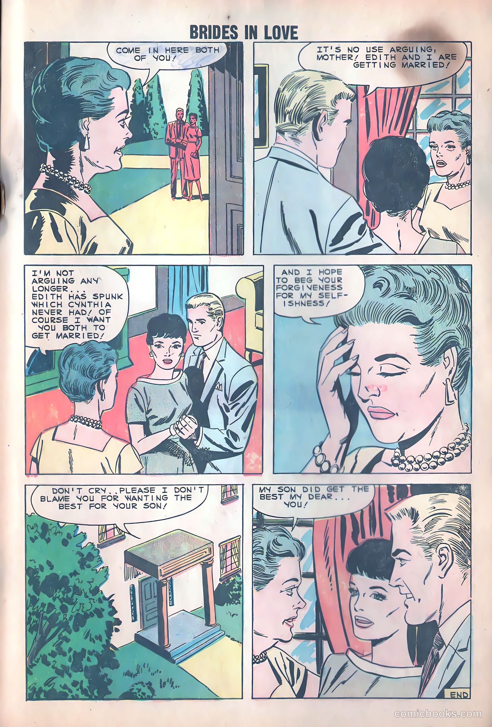 Brides in Love #12 (1959) — page 33 of 36