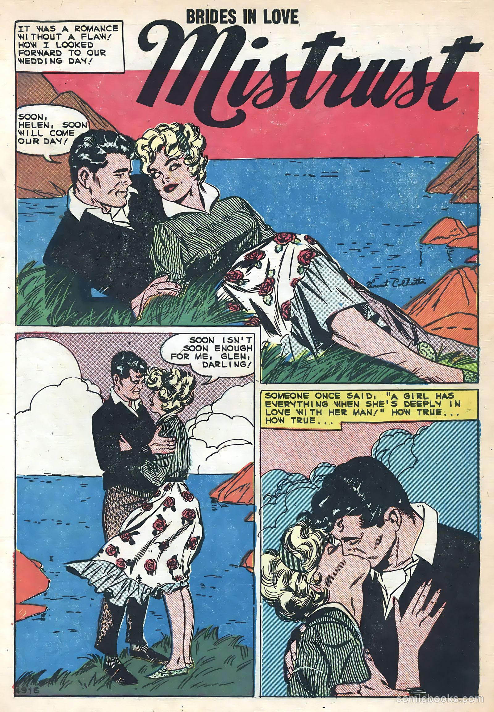 Brides in Love #13 (1959) — page 3 of 36
