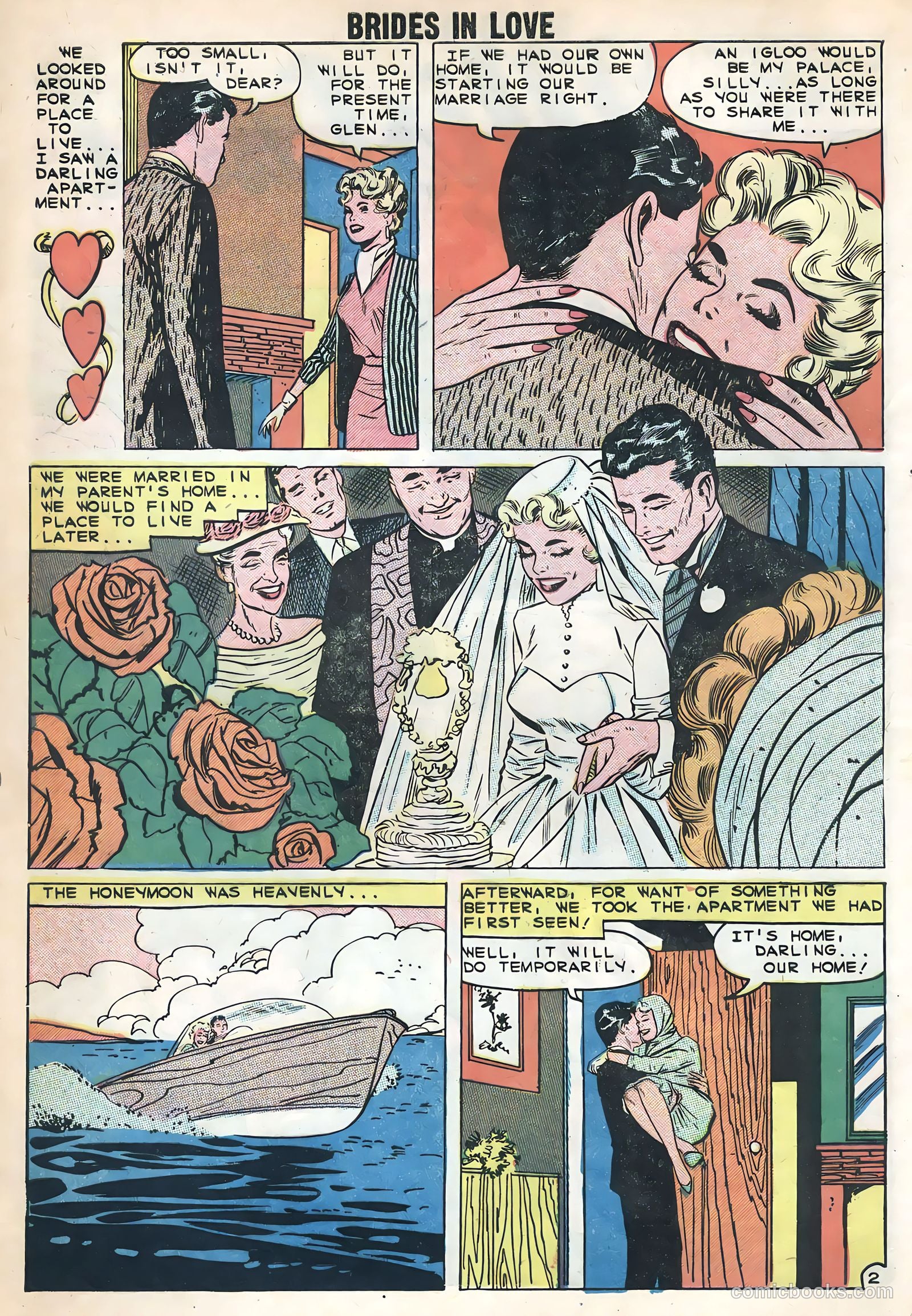 Brides in Love #13 (1959) — page 4 of 36