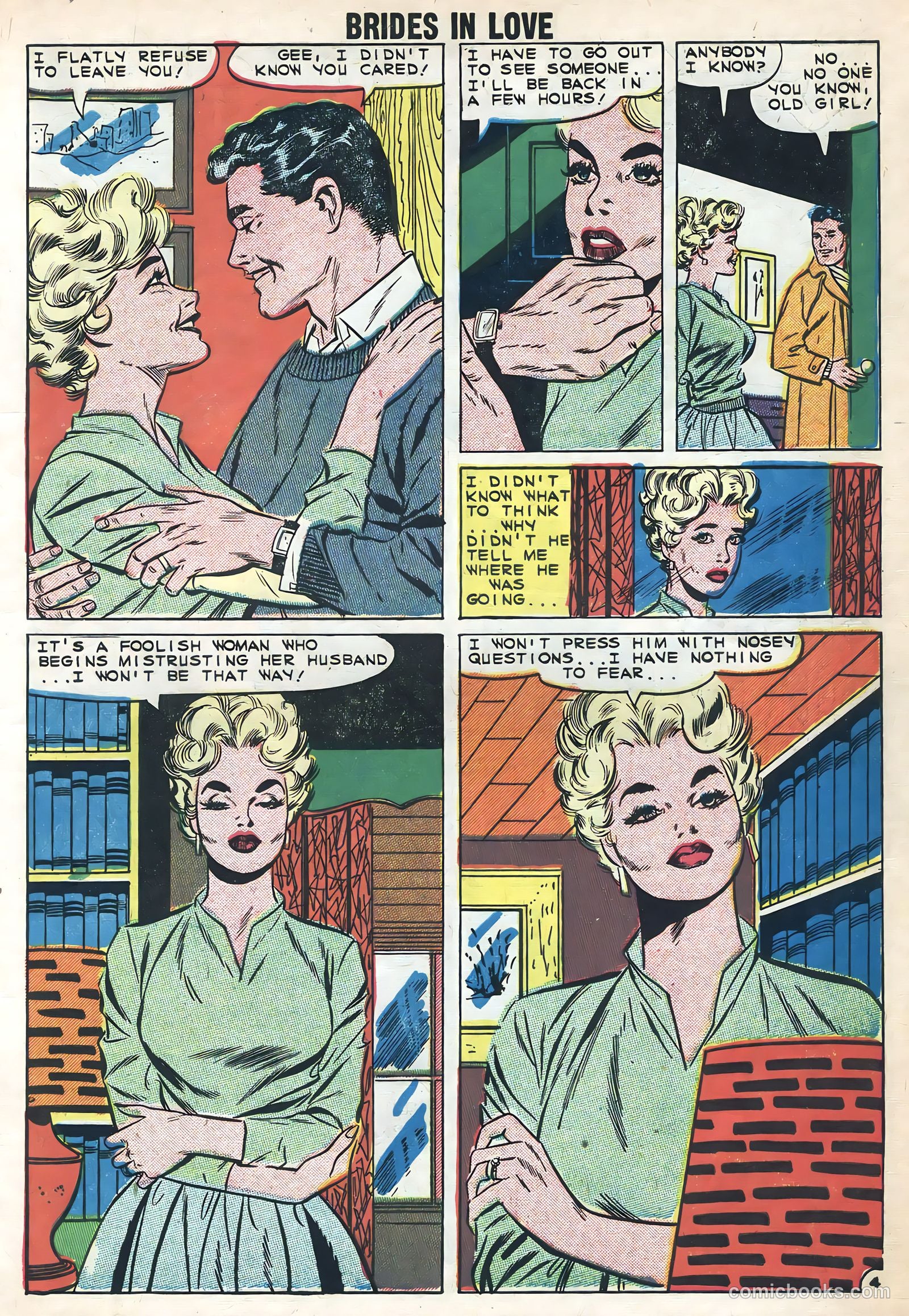 Brides in Love #13 (1959) — page 7 of 36