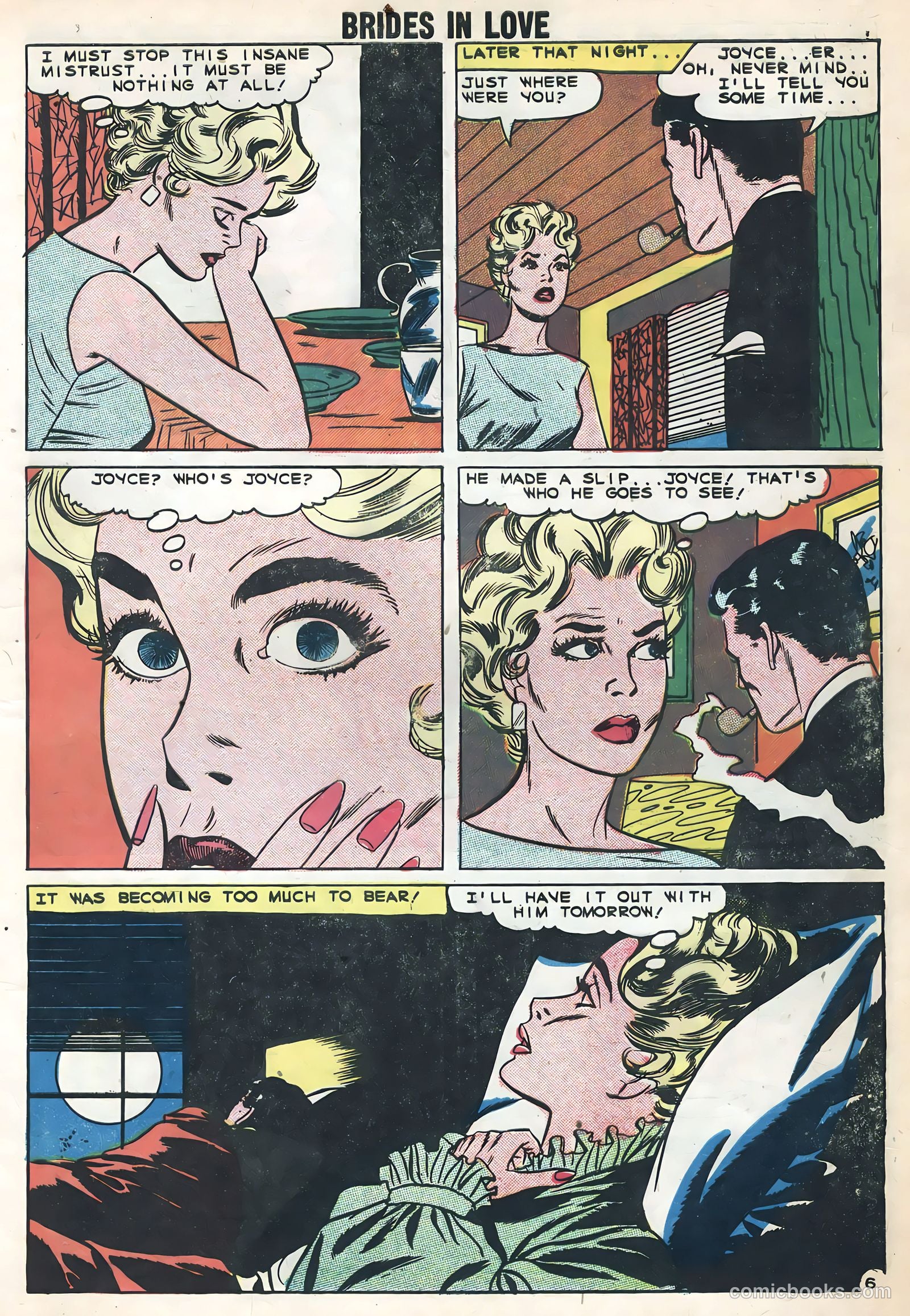 Brides in Love #13 (1959) — page 9 of 36