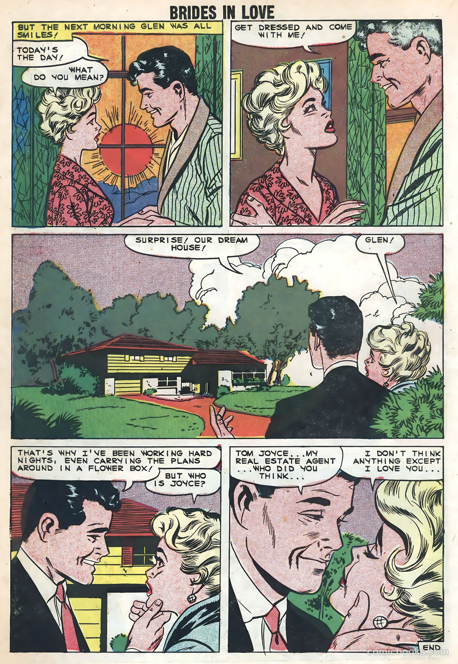 Brides in Love #13 (1959) — page 10 of 36