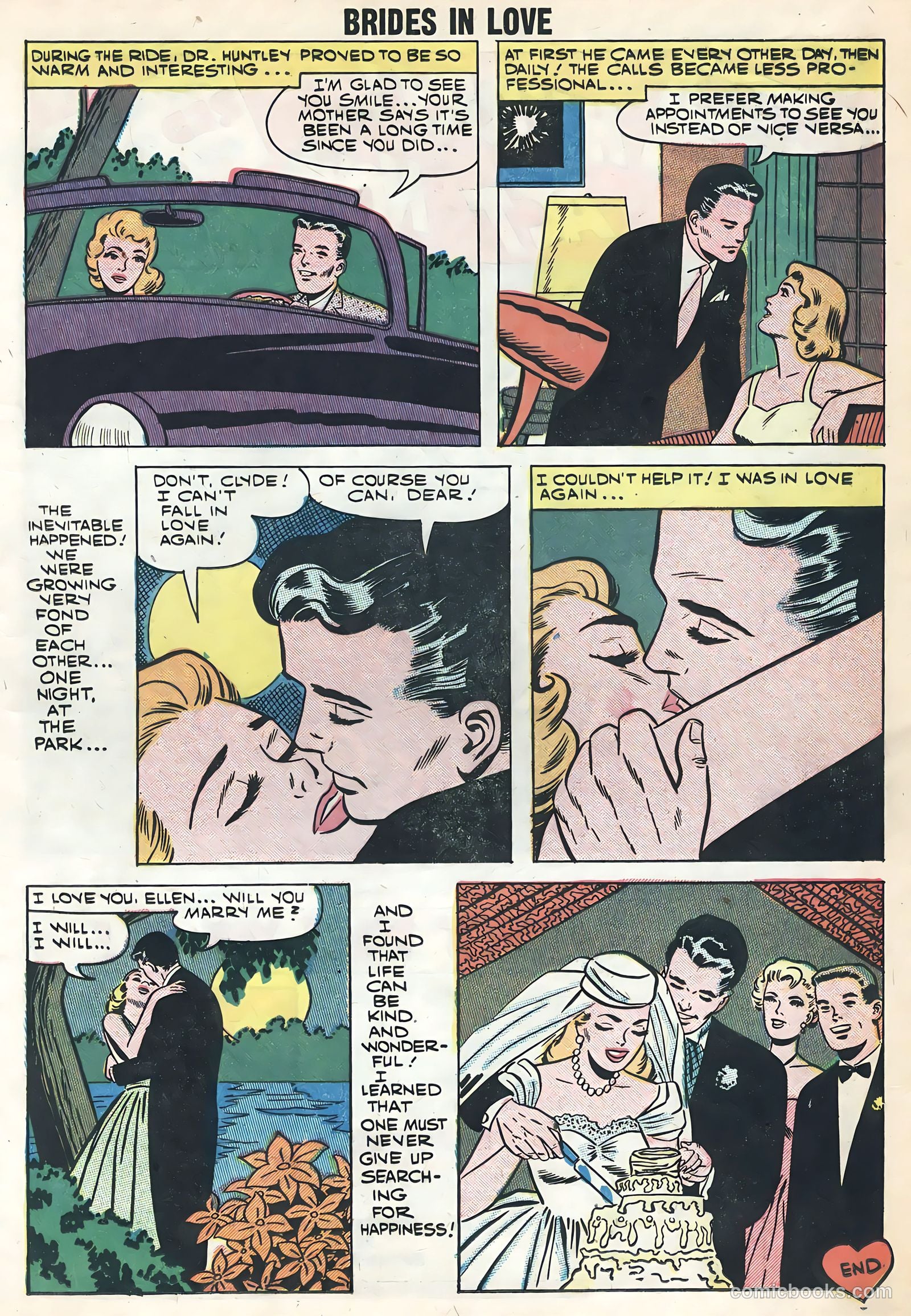 Brides in Love #13 (1959) — page 17 of 36