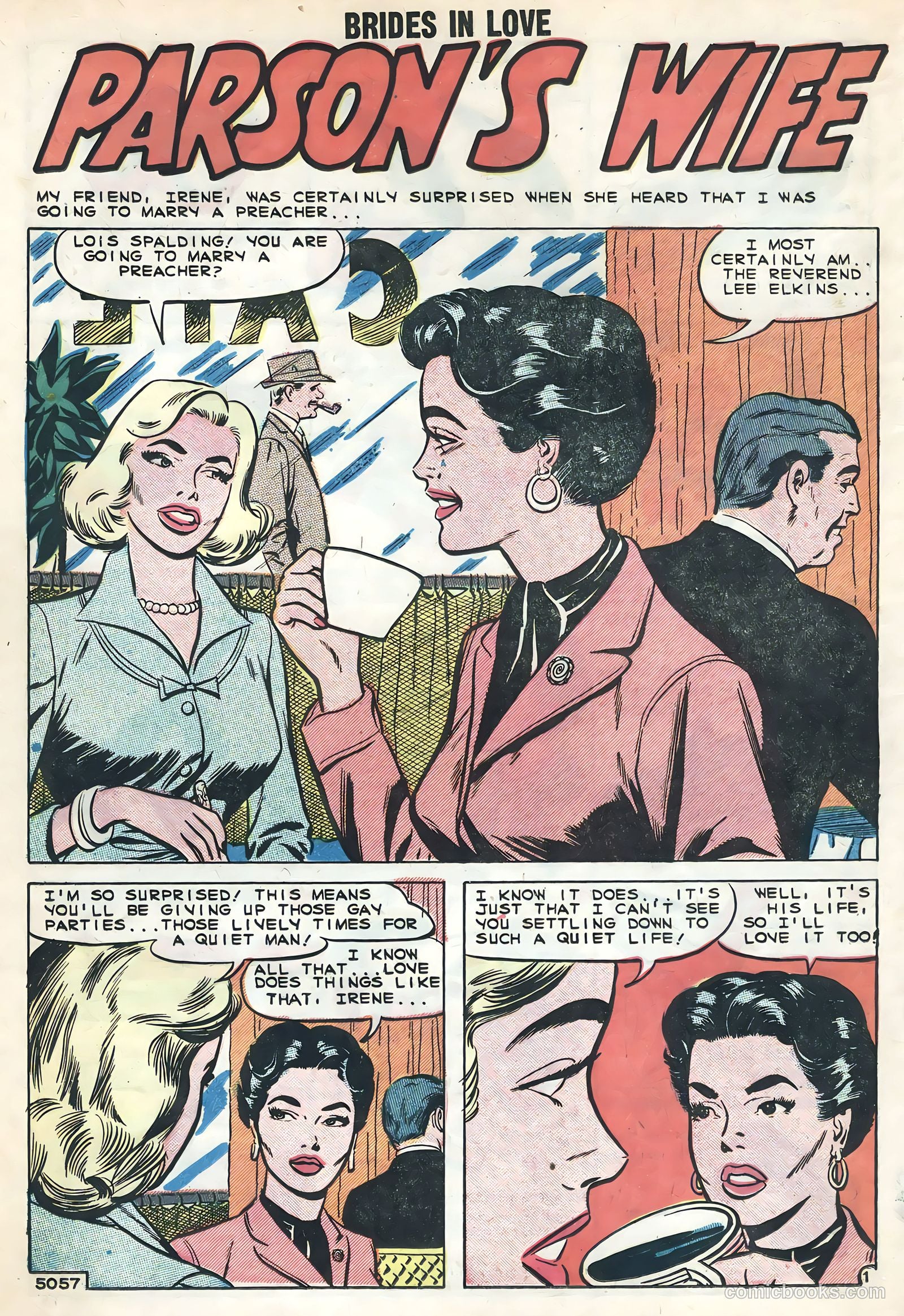 Brides in Love #13 (1959) — page 20 of 36