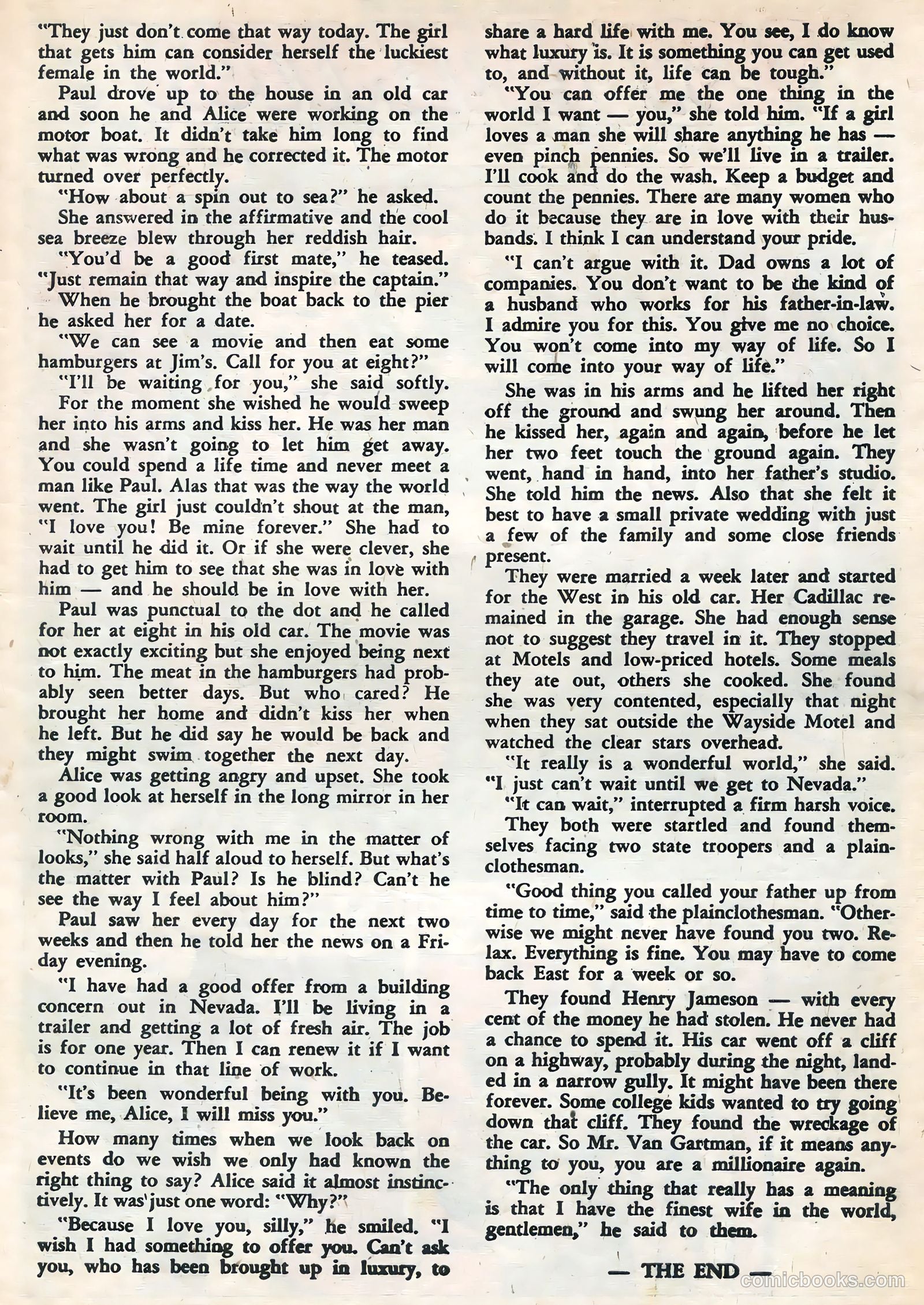 Brides in Love #13 (1959) — page 27 of 36