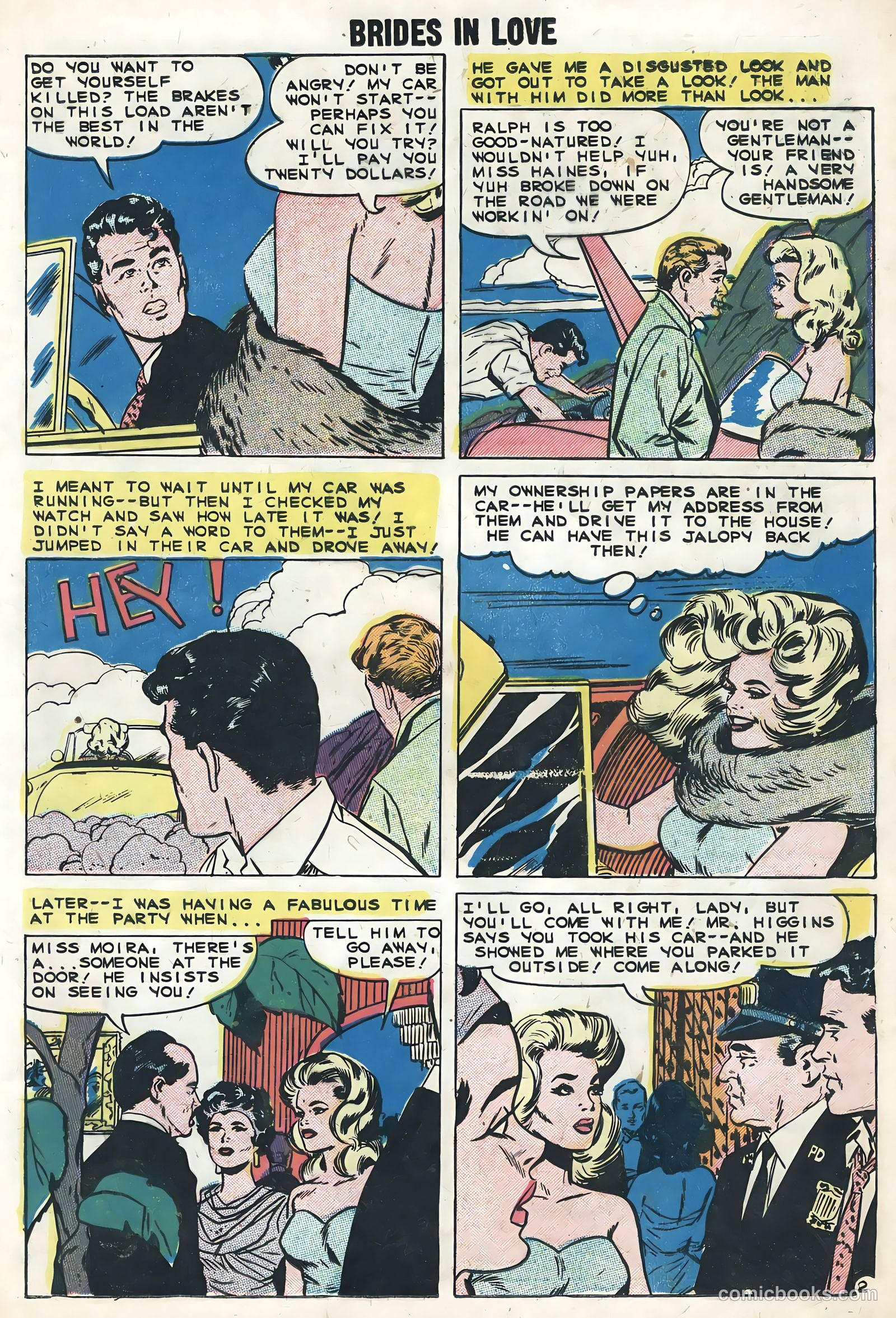 Brides in Love #14 (1959) — page 13 of 36