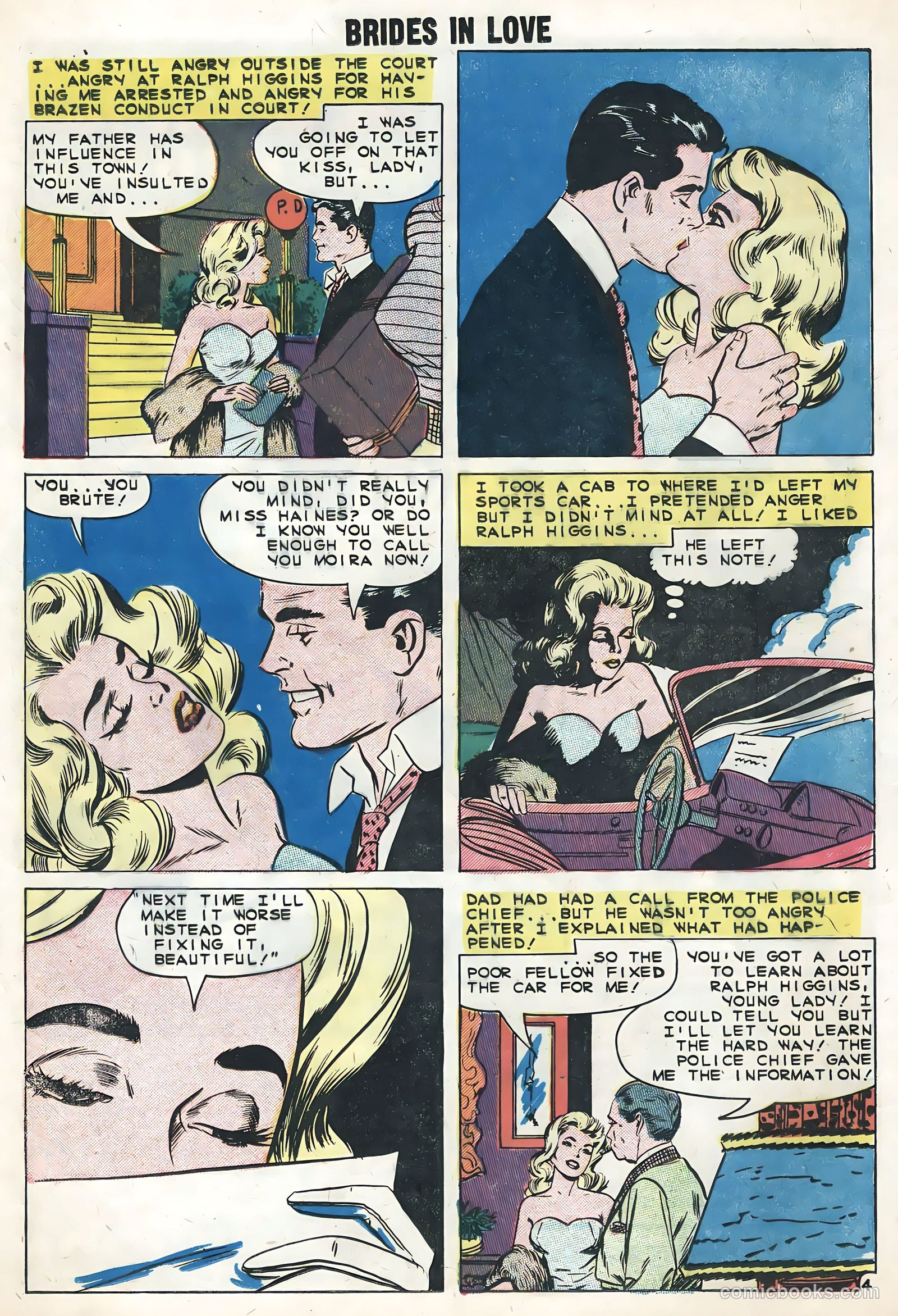 Brides in Love #14 (1959) — page 16 of 36