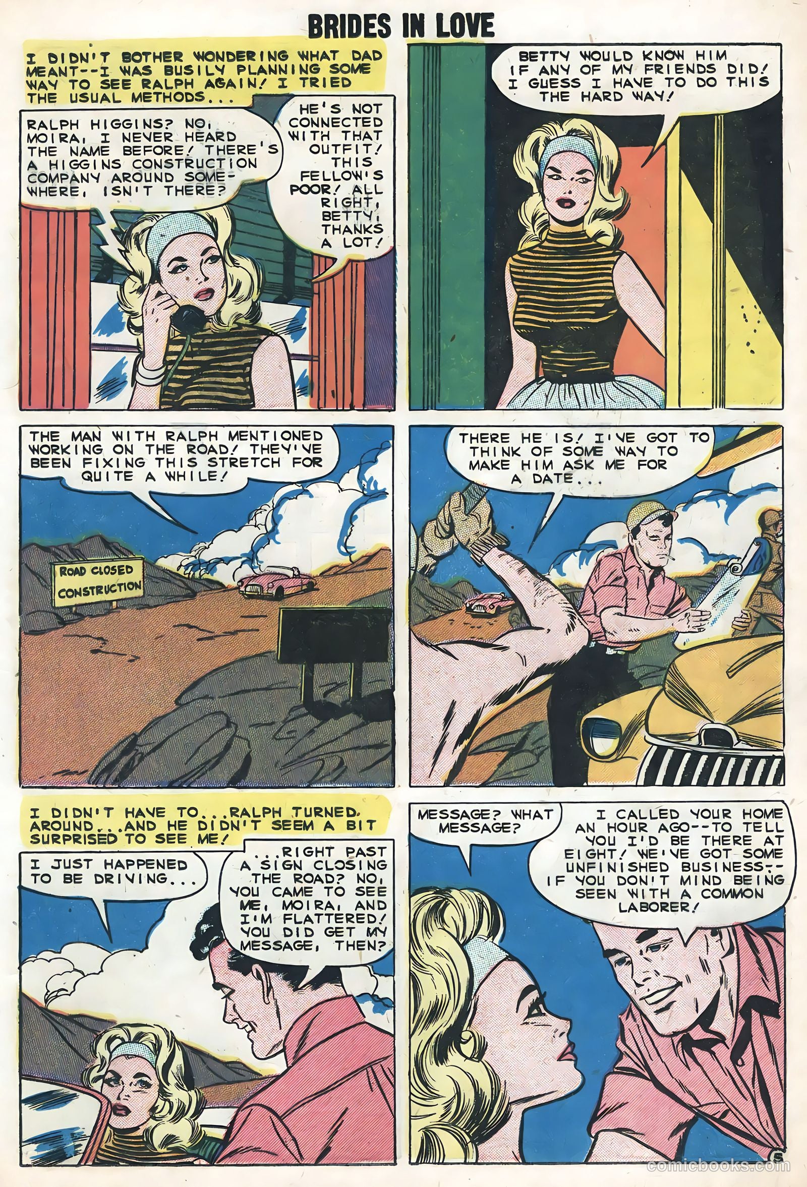 Brides in Love #14 (1959) — page 17 of 36