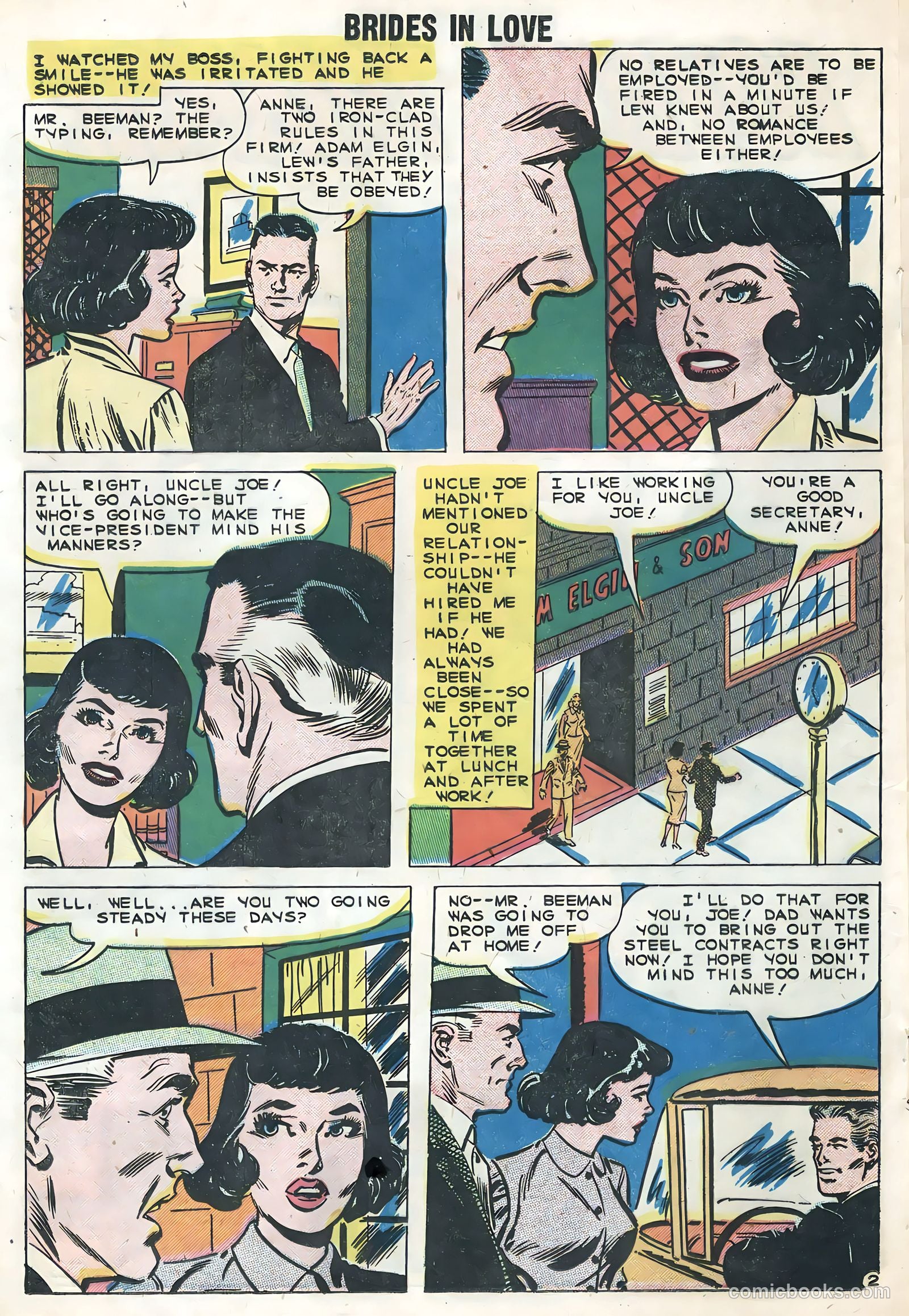Brides in Love #14 (1959) — page 20 of 36