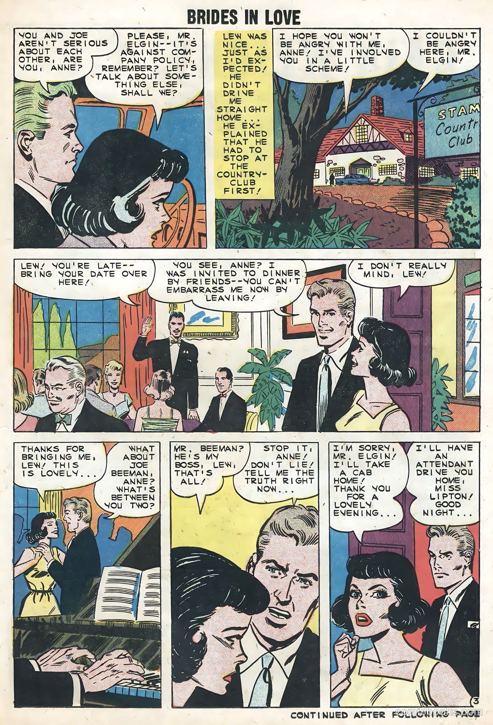 Brides in Love #14 (1959) — page 21 of 36