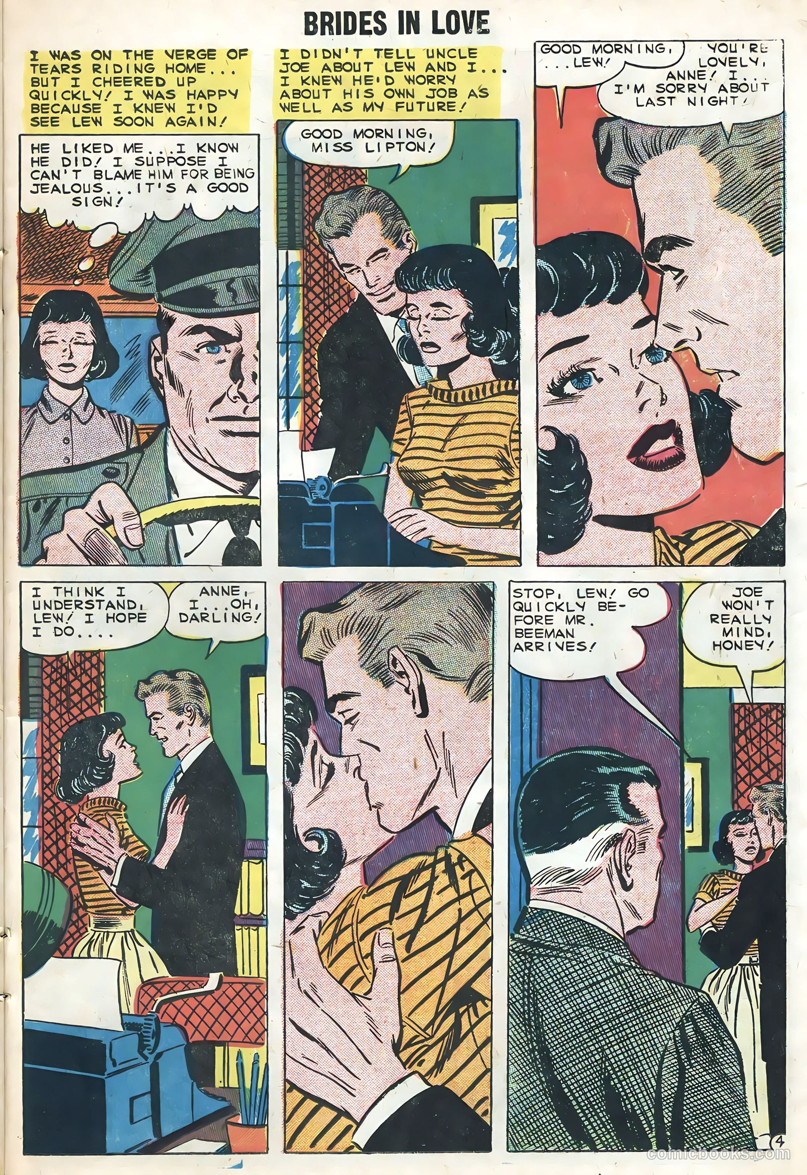 Brides in Love #14 (1959) — page 23 of 36