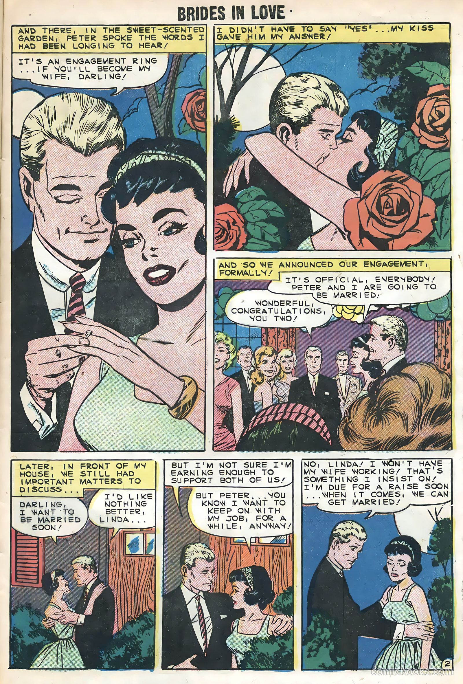 Brides in Love #14 (1959) — page 29 of 36