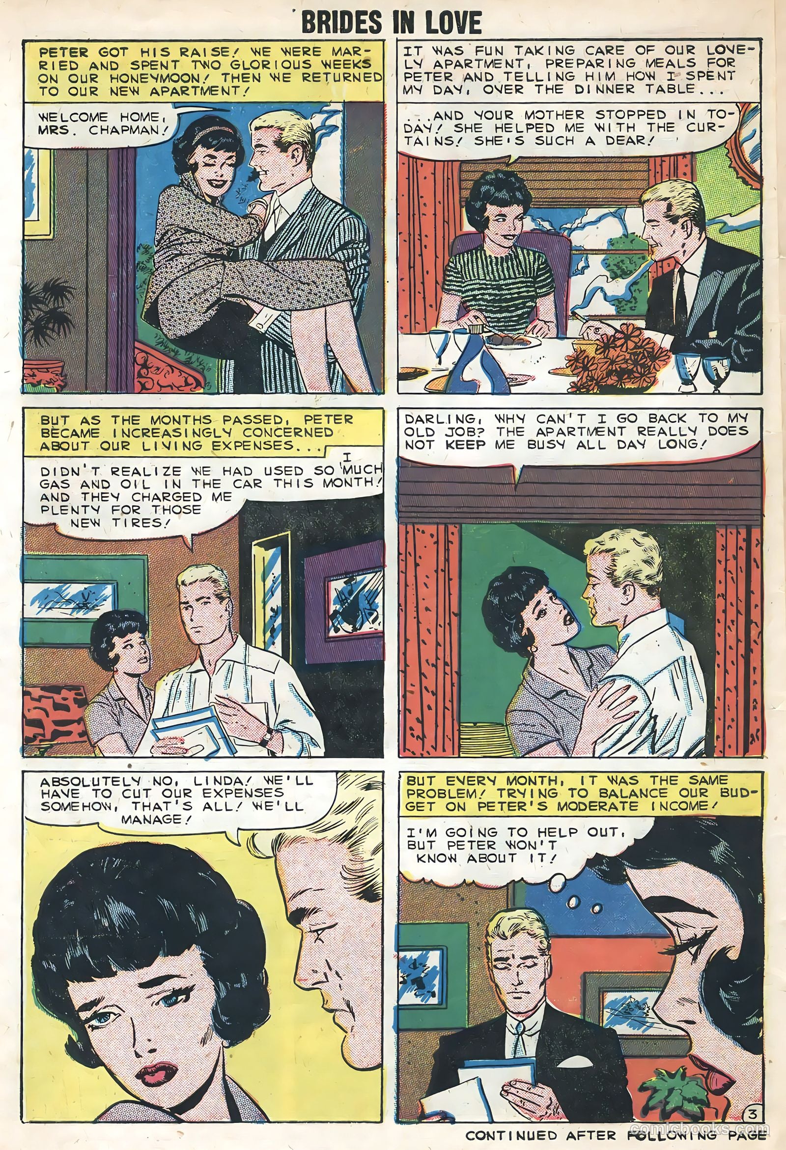 Brides in Love #14 (1959) — page 30 of 36