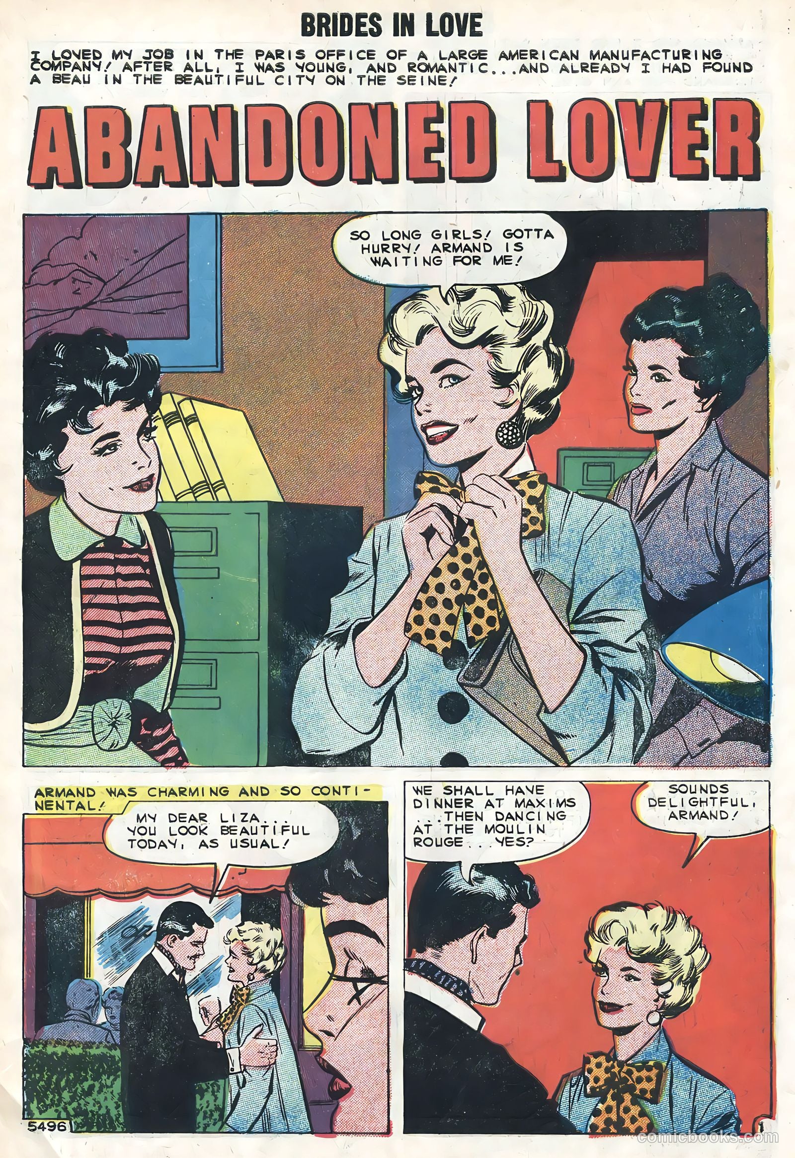 Brides in Love #15 (1959) — page 3 of 36