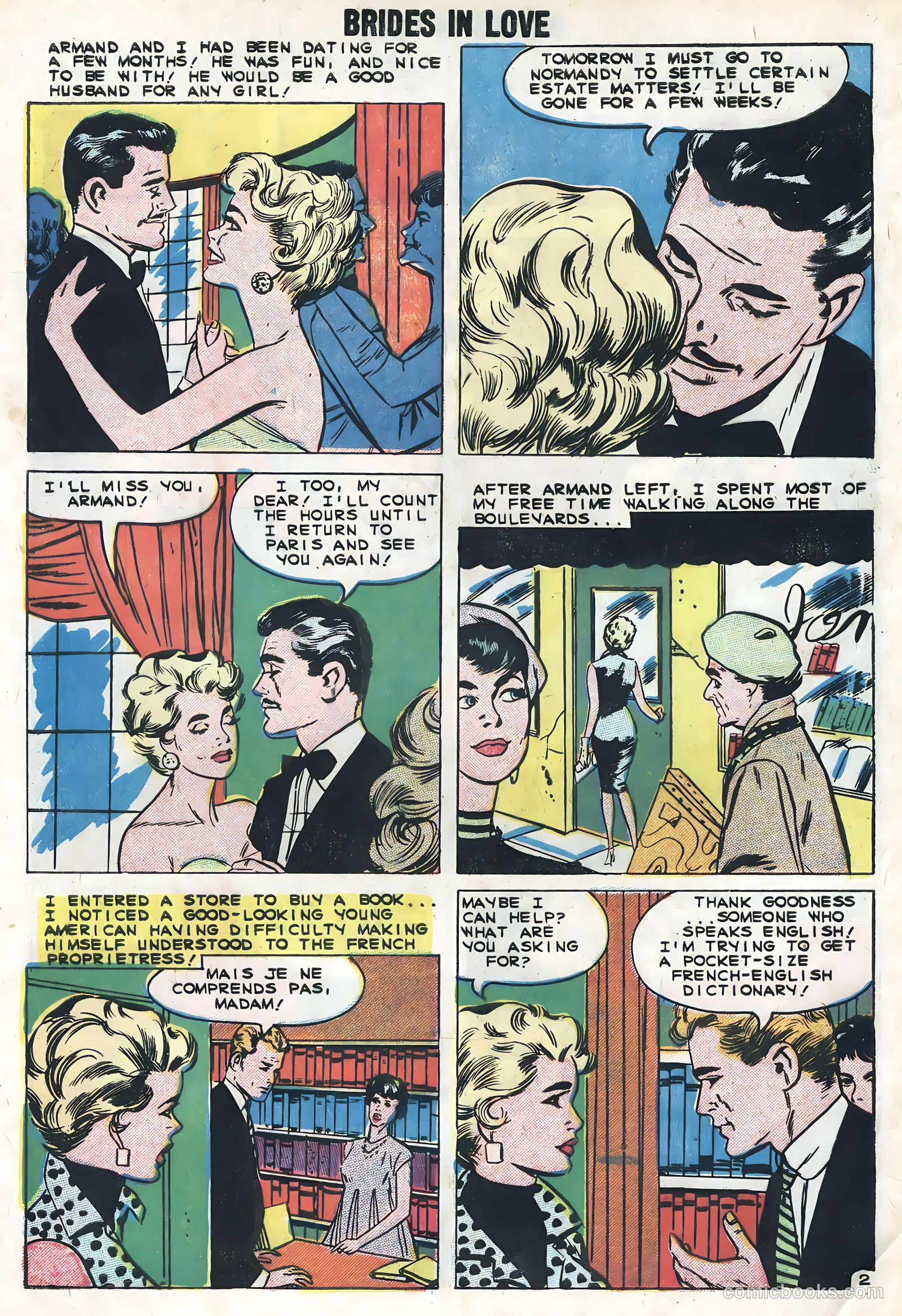 Brides in Love #15 (1959) — page 4 of 36