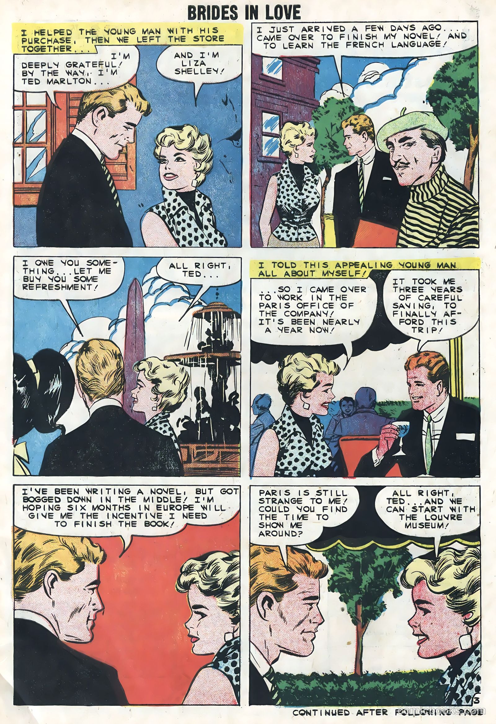 Brides in Love #15 (1959) — page 5 of 36