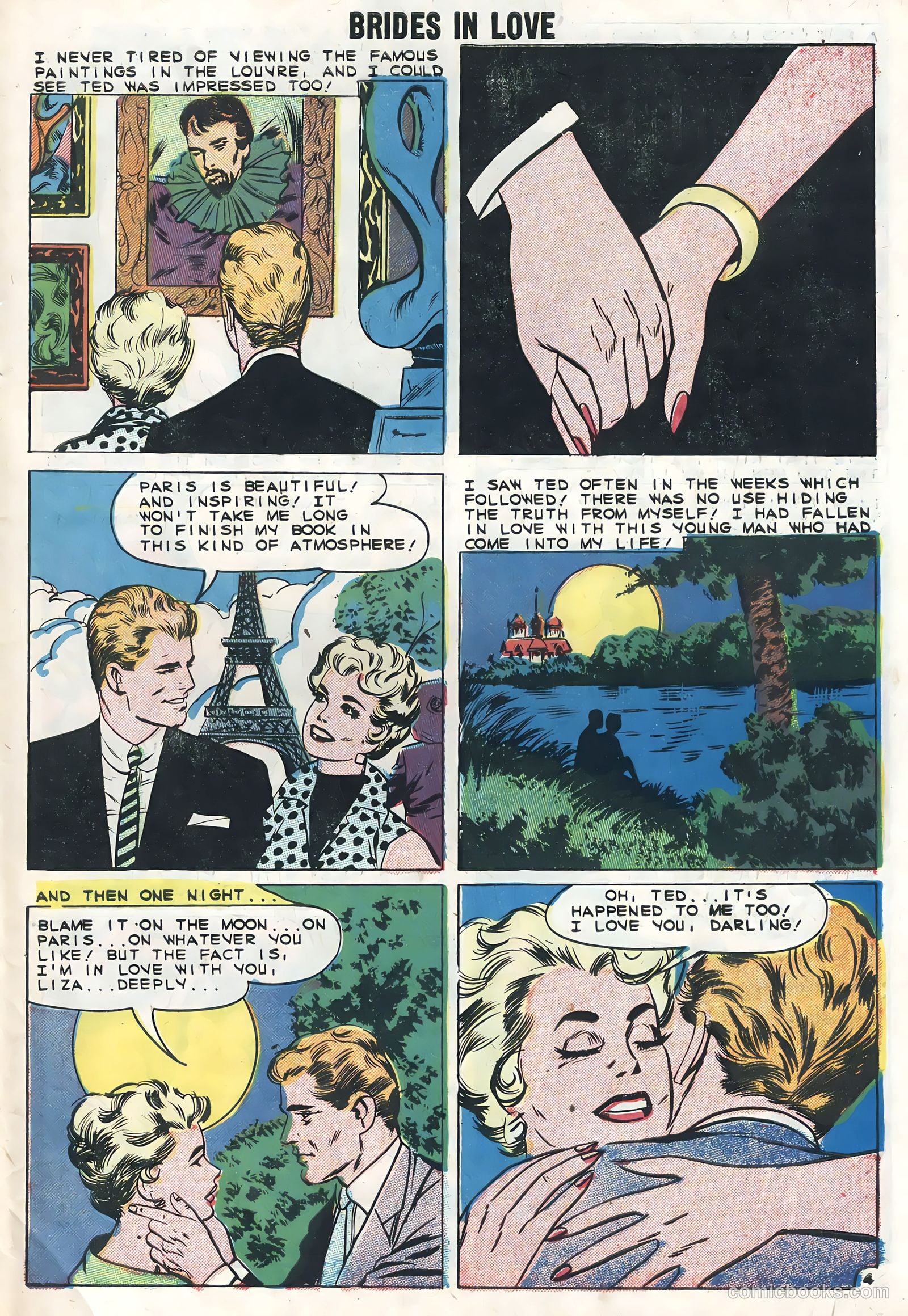 Brides in Love #15 (1959) — page 7 of 36