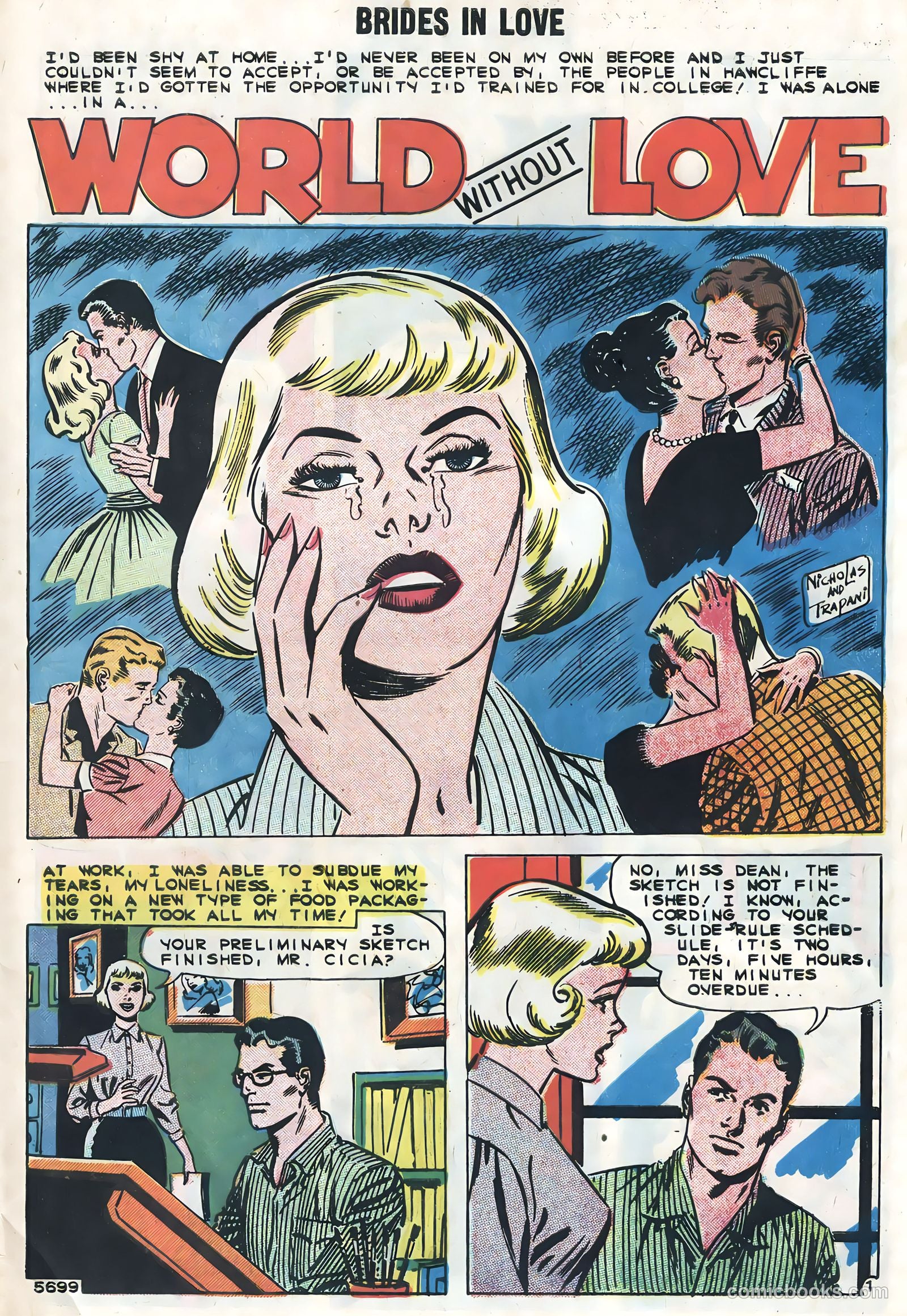 Brides in Love #15 (1959) — page 9 of 36