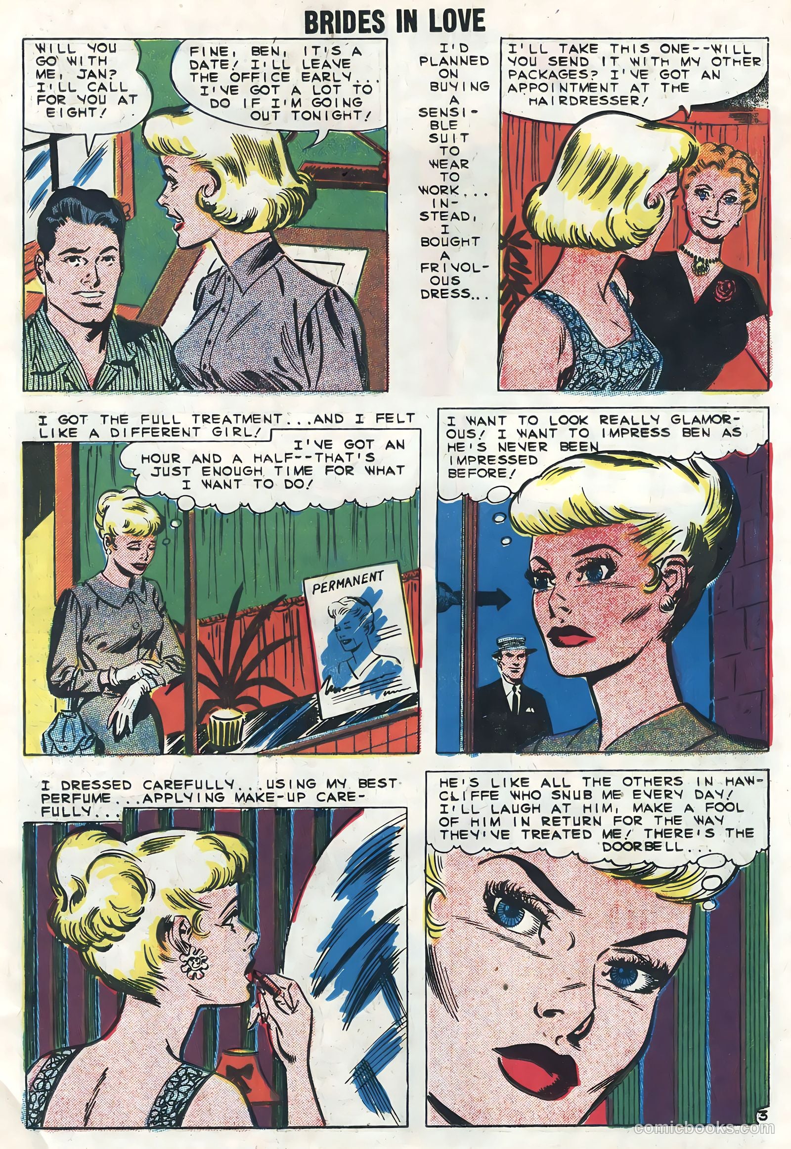 Brides in Love #15 (1959) — page 11 of 36
