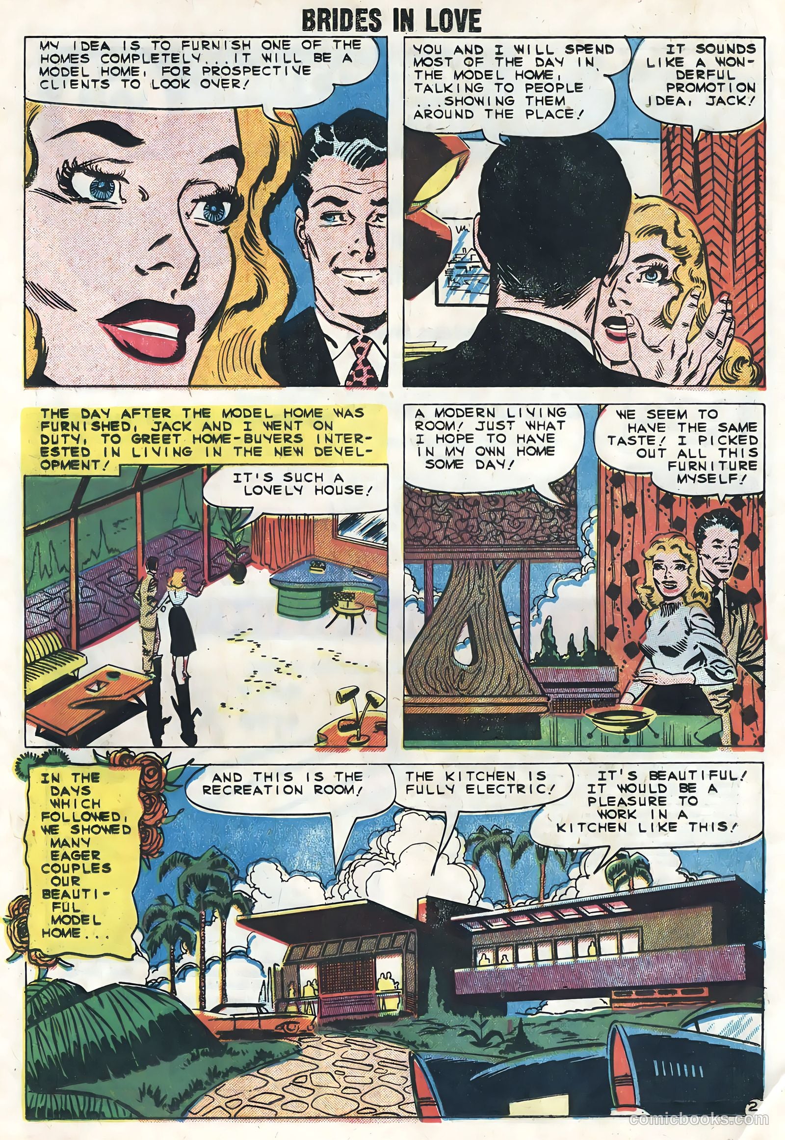 Brides in Love #15 (1959) — page 16 of 36
