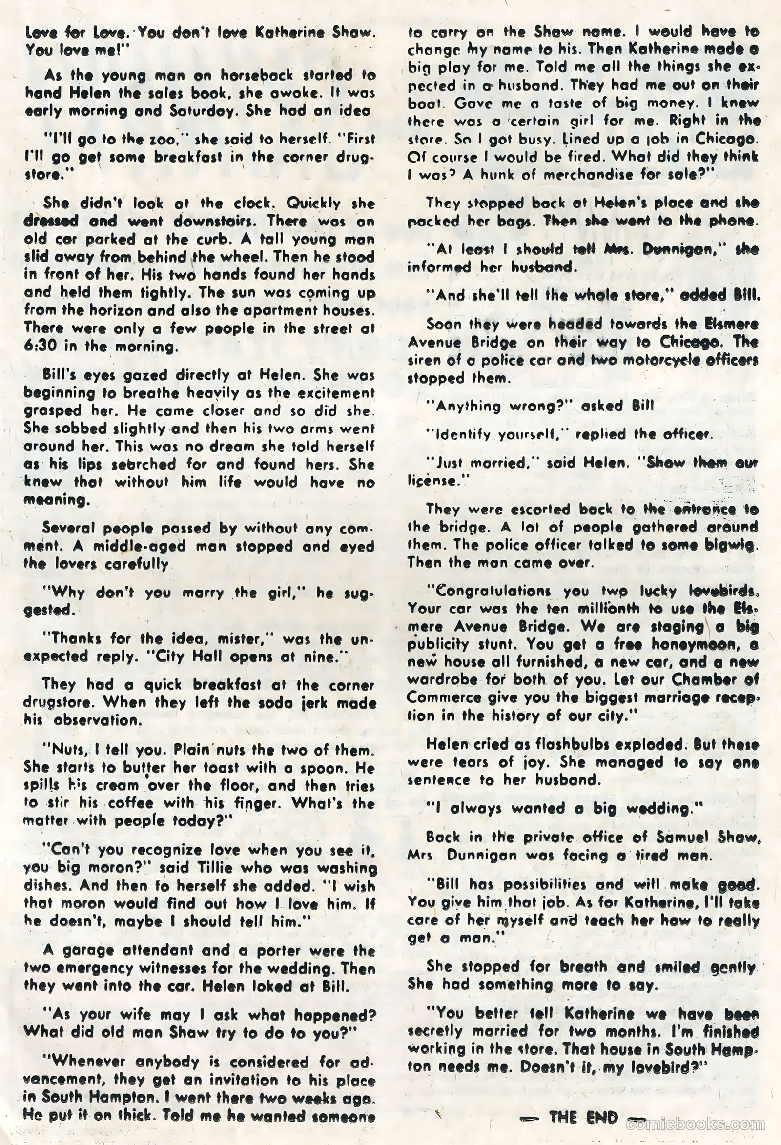 Brides in Love #15 (1959) — page 21 of 36