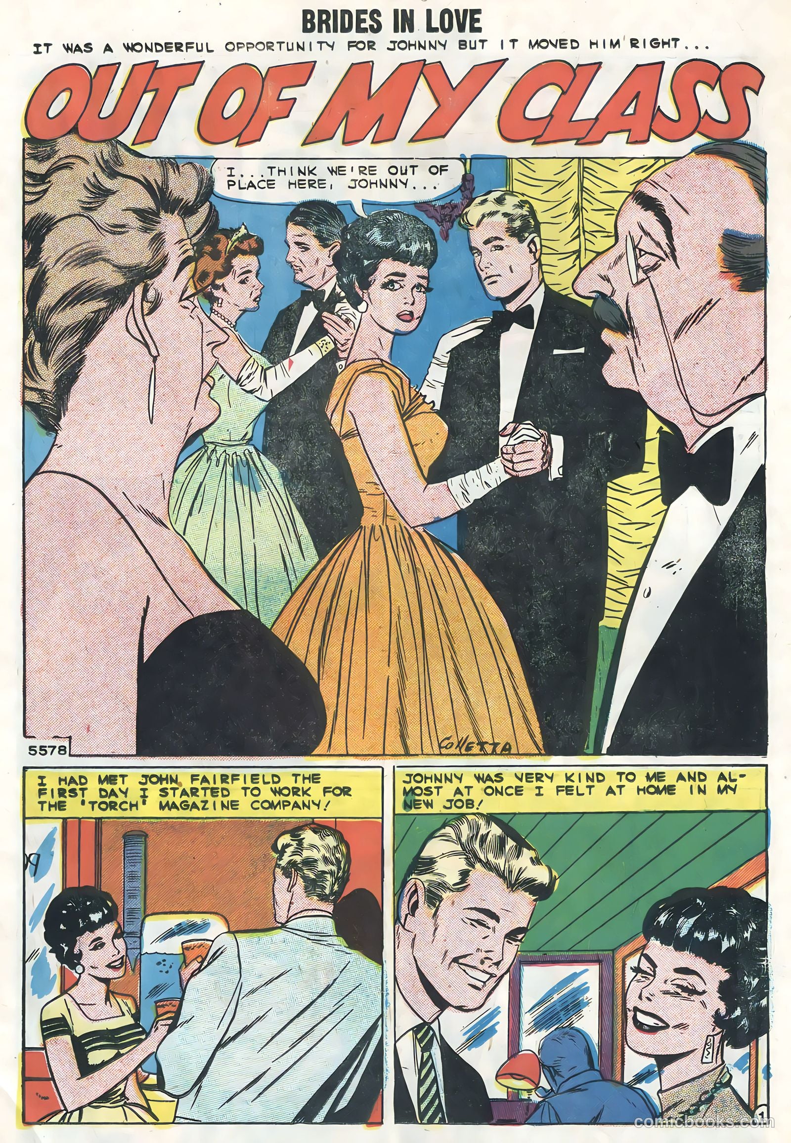 Brides in Love #15 (1959) — page 23 of 36