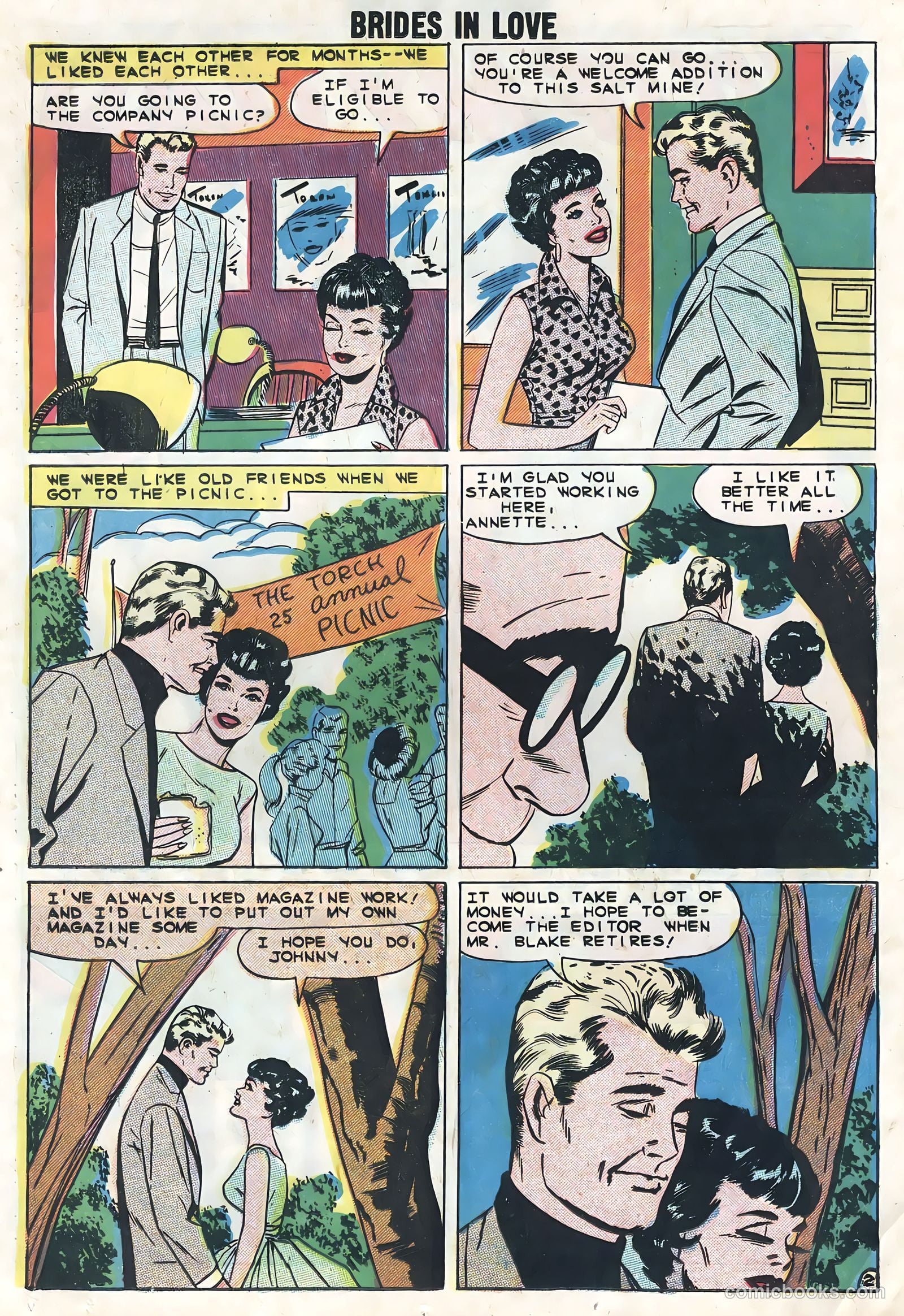 Brides in Love #15 (1959) — page 24 of 36
