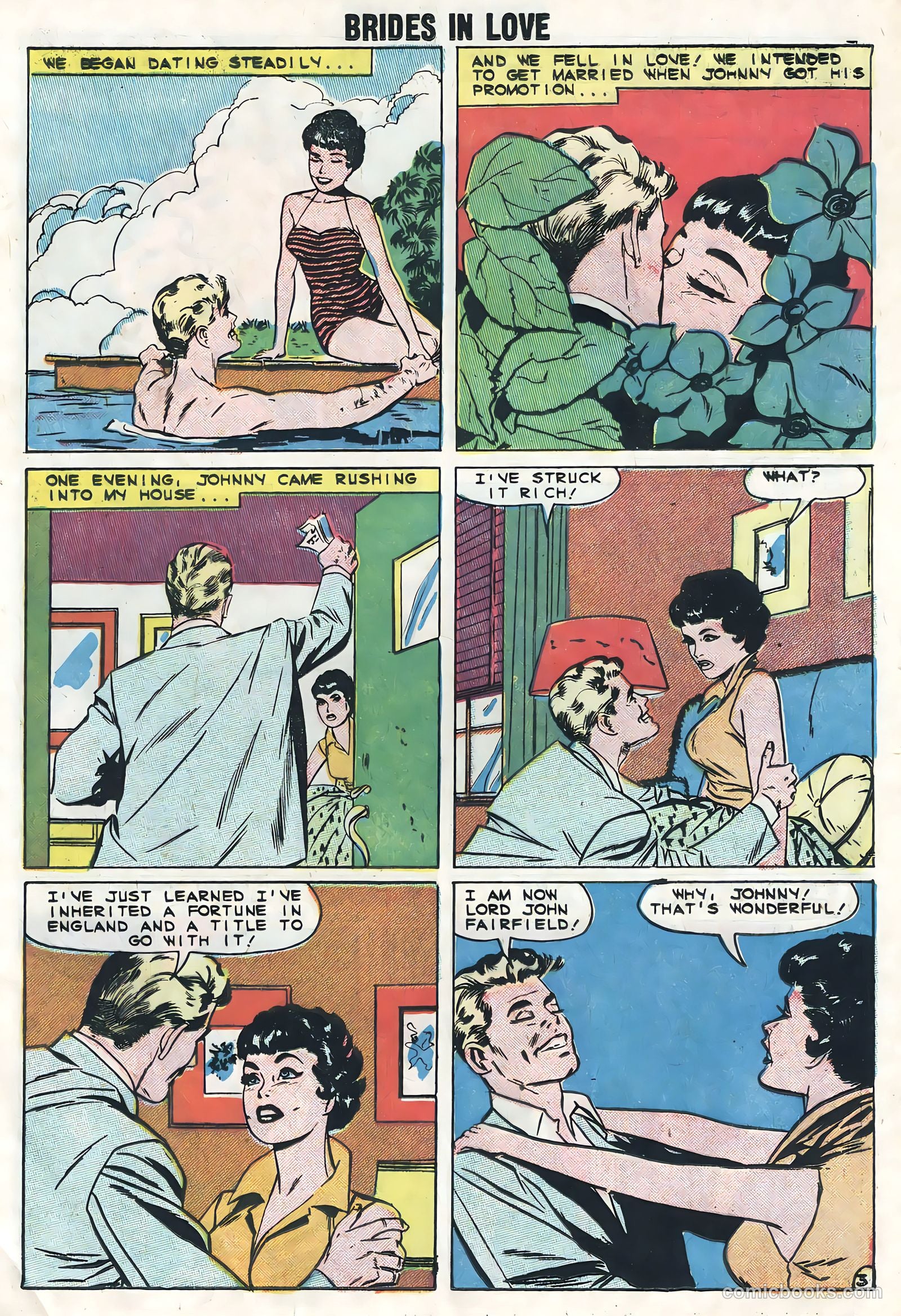 Brides in Love #15 (1959) — page 25 of 36