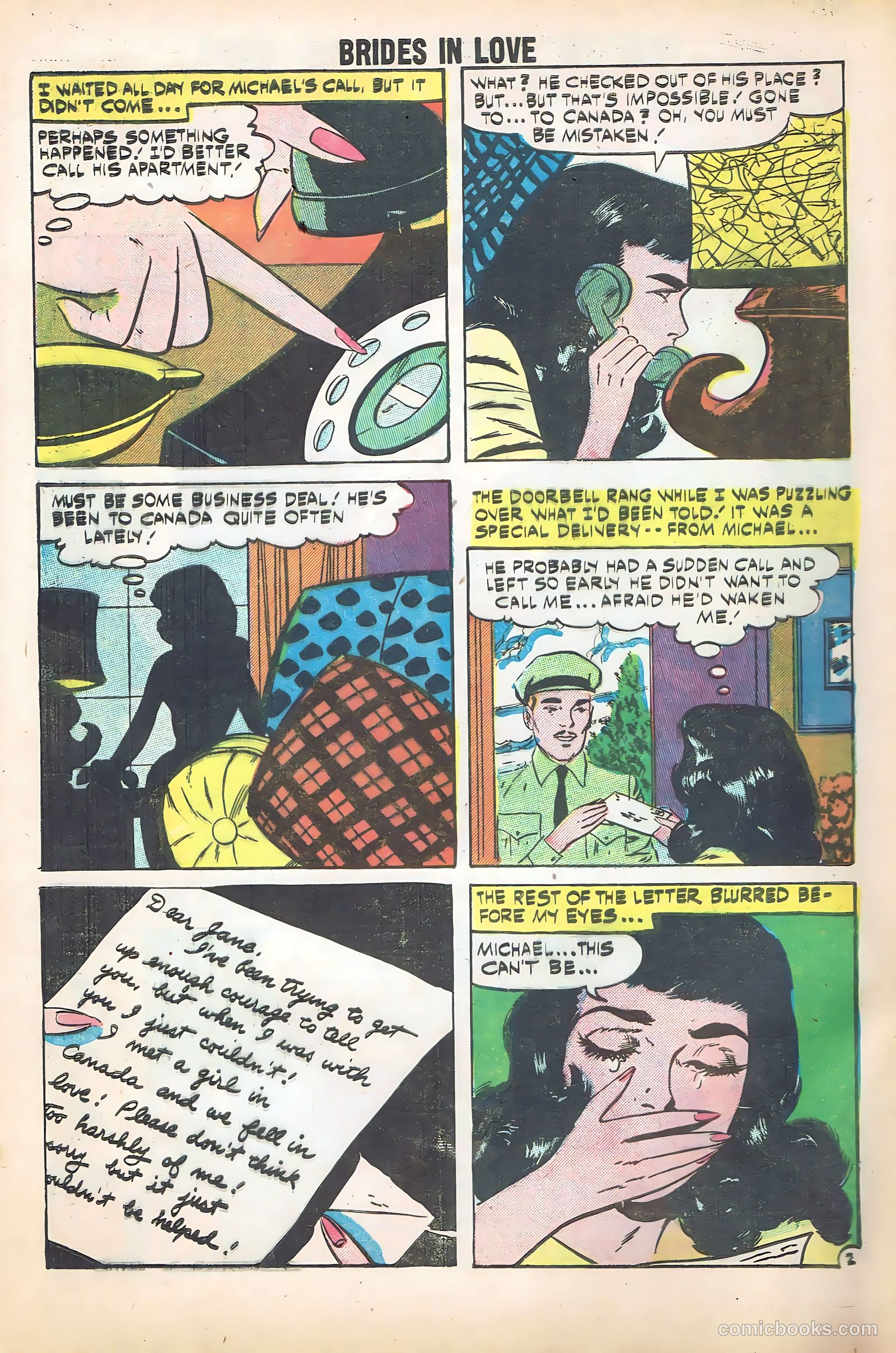 Brides in Love #16 (1960) — page 4 of 36