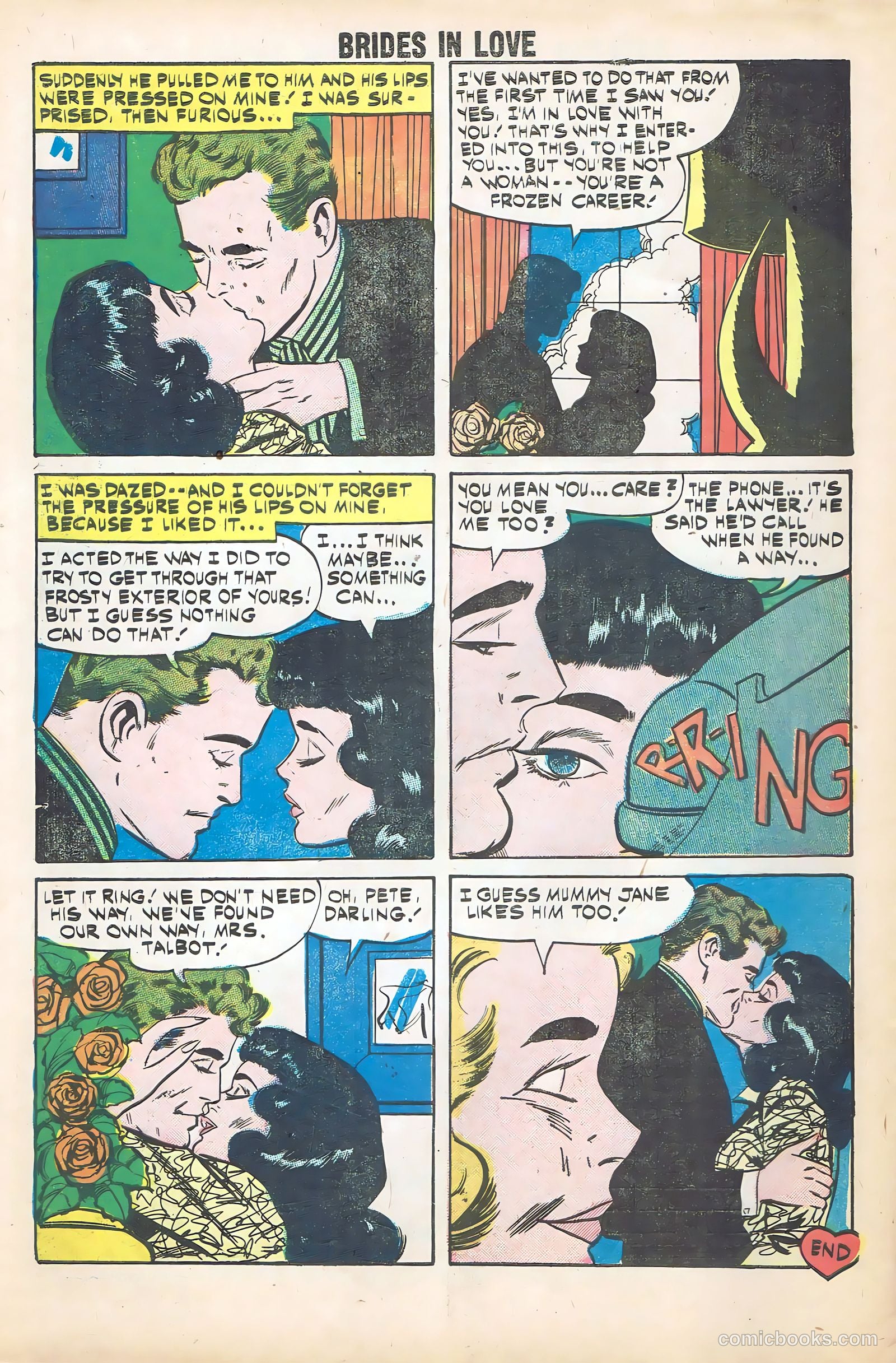 Brides in Love #16 (1960) — page 10 of 36