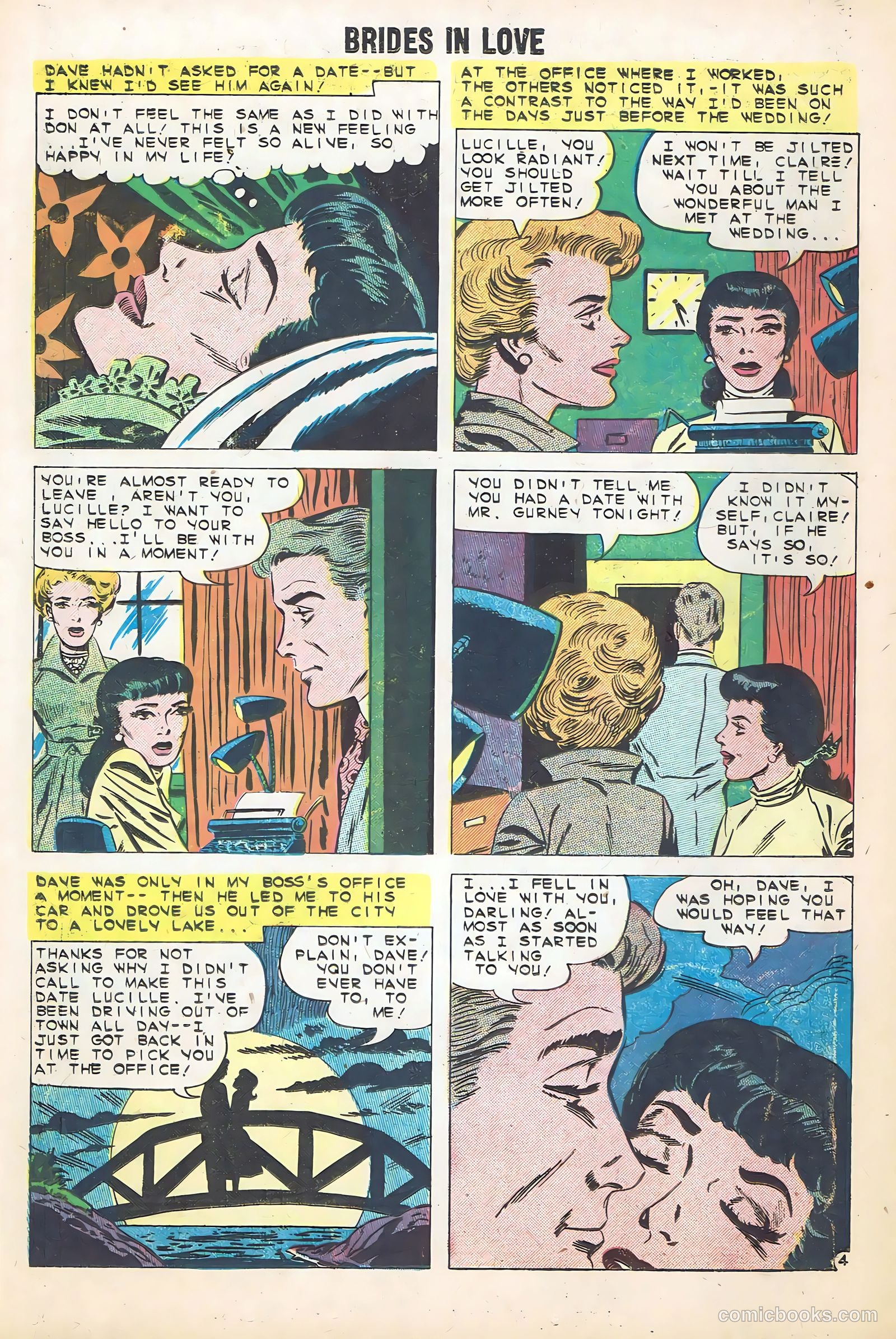 Brides in Love #16 (1960) — page 16 of 36