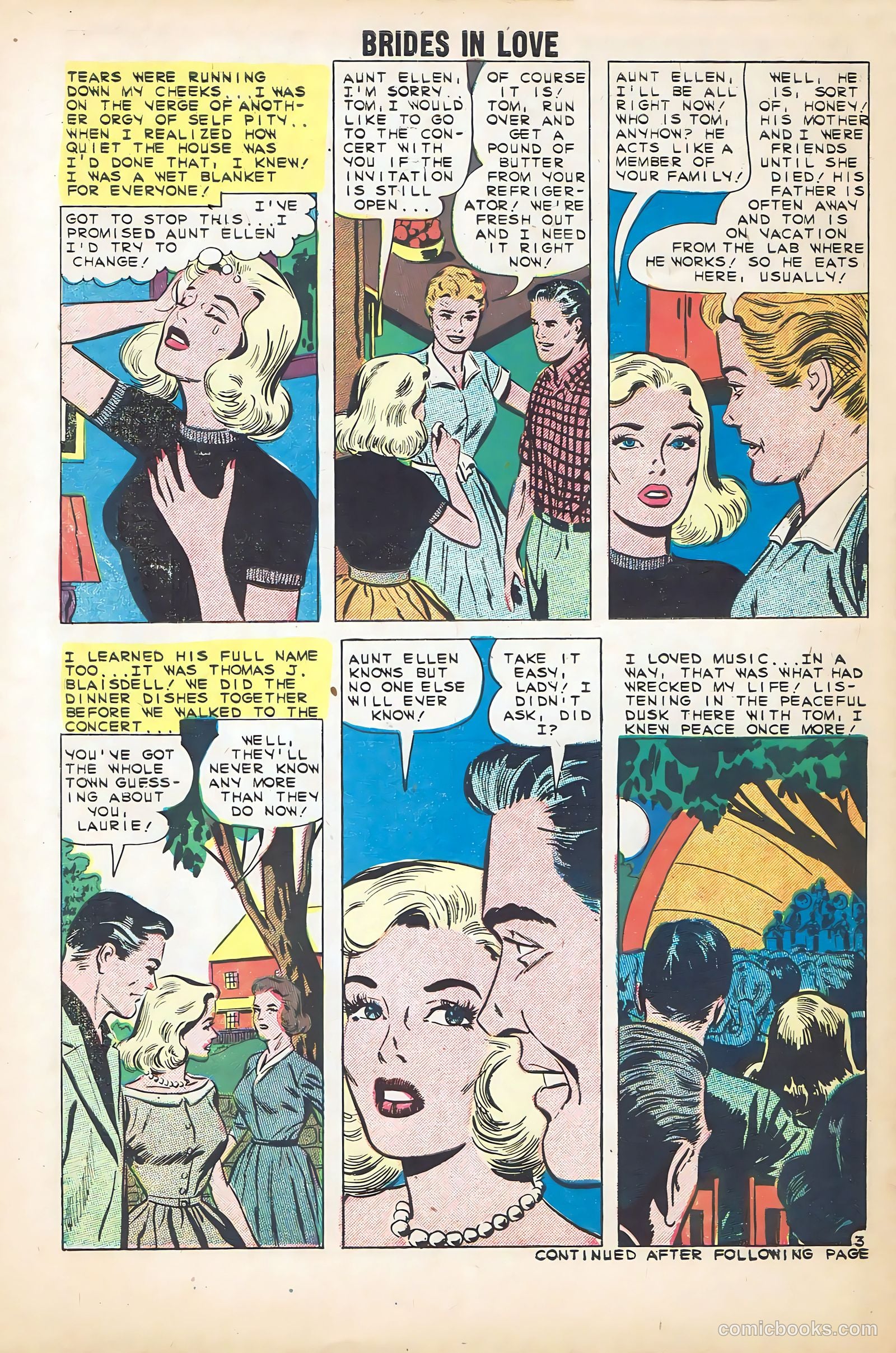 Brides in Love #16 (1960) — page 30 of 36
