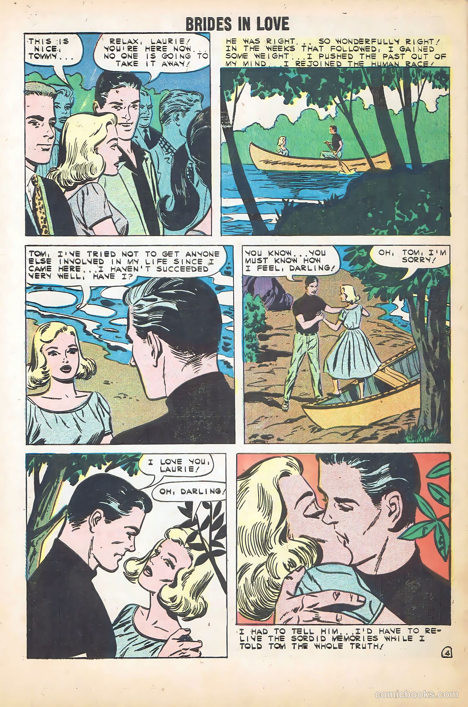 Brides in Love #16 (1960) — page 32 of 36