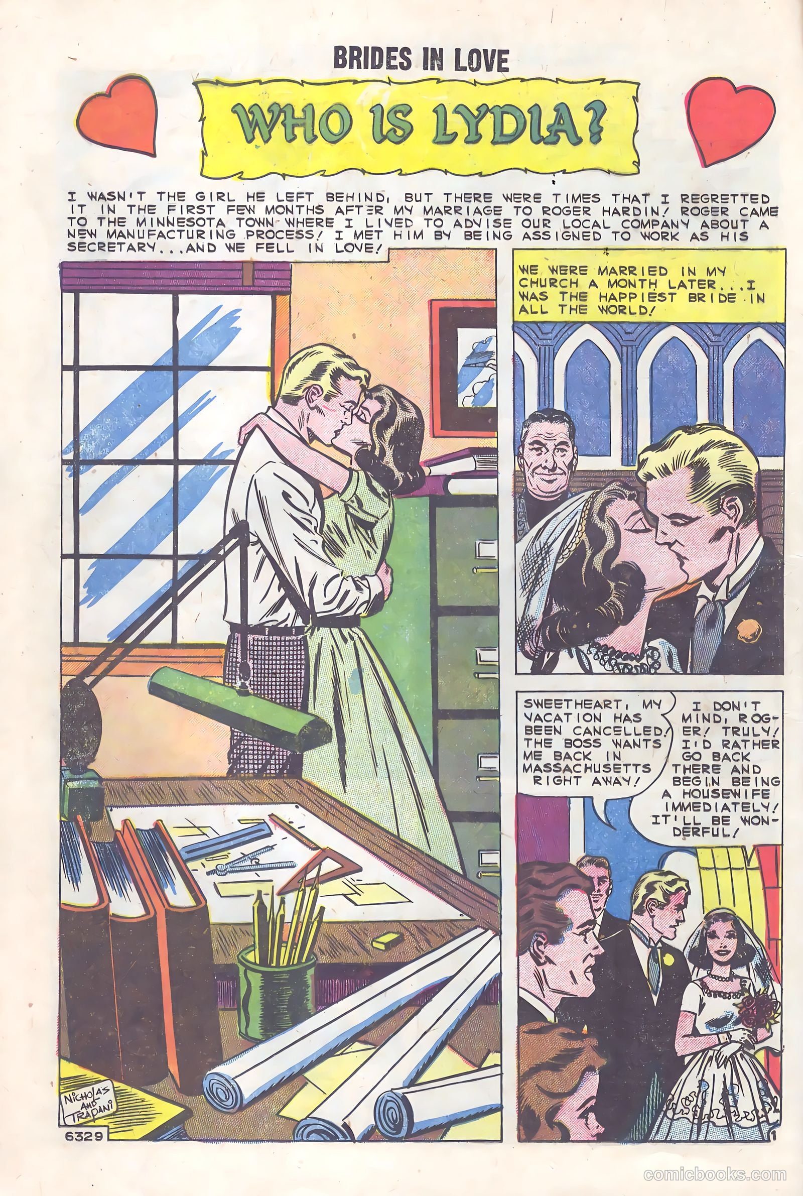 Brides in Love #18 (1960) — page 12 of 36