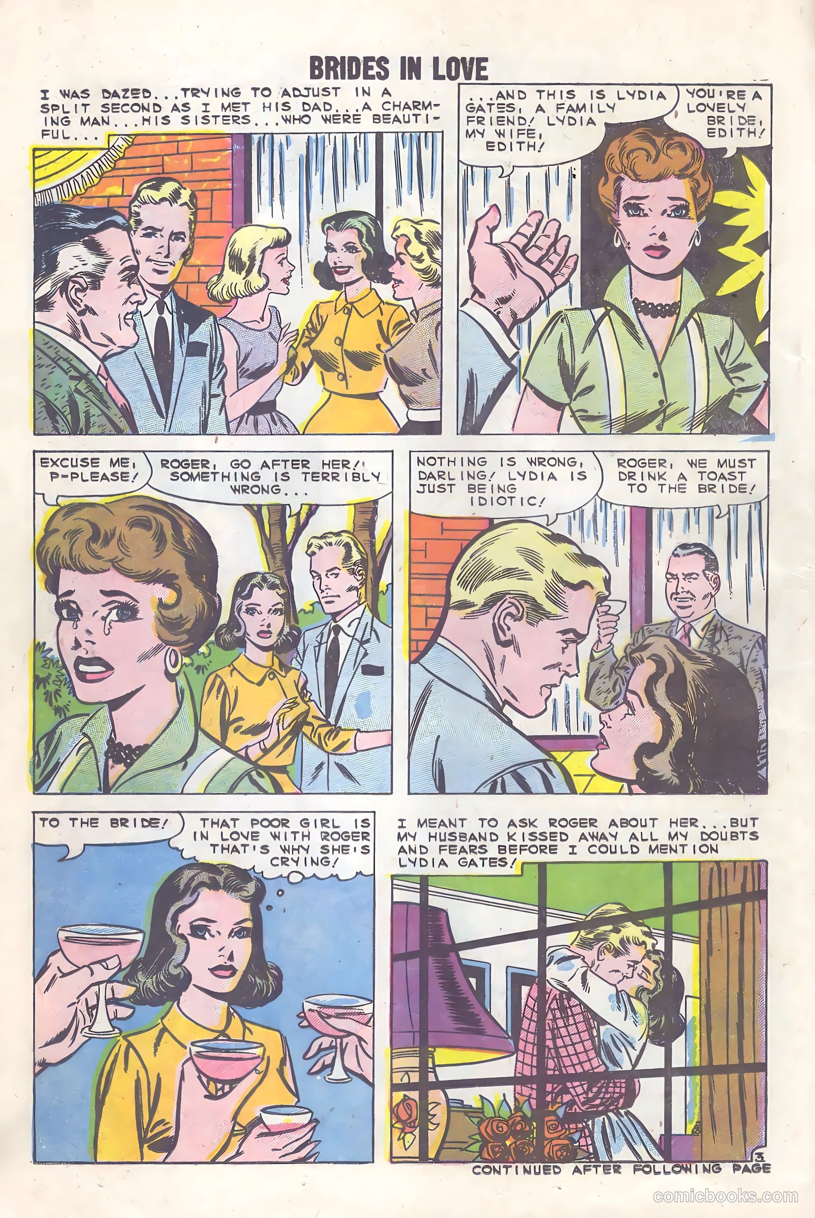 Brides in Love #18 (1960) — page 14 of 36