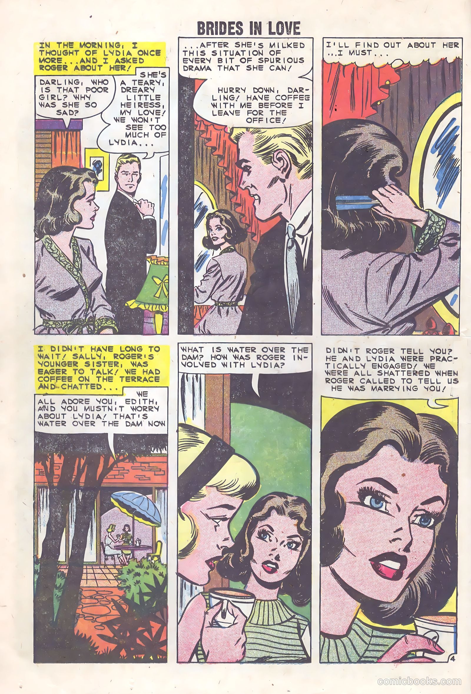 Brides in Love #18 (1960) — page 16 of 36