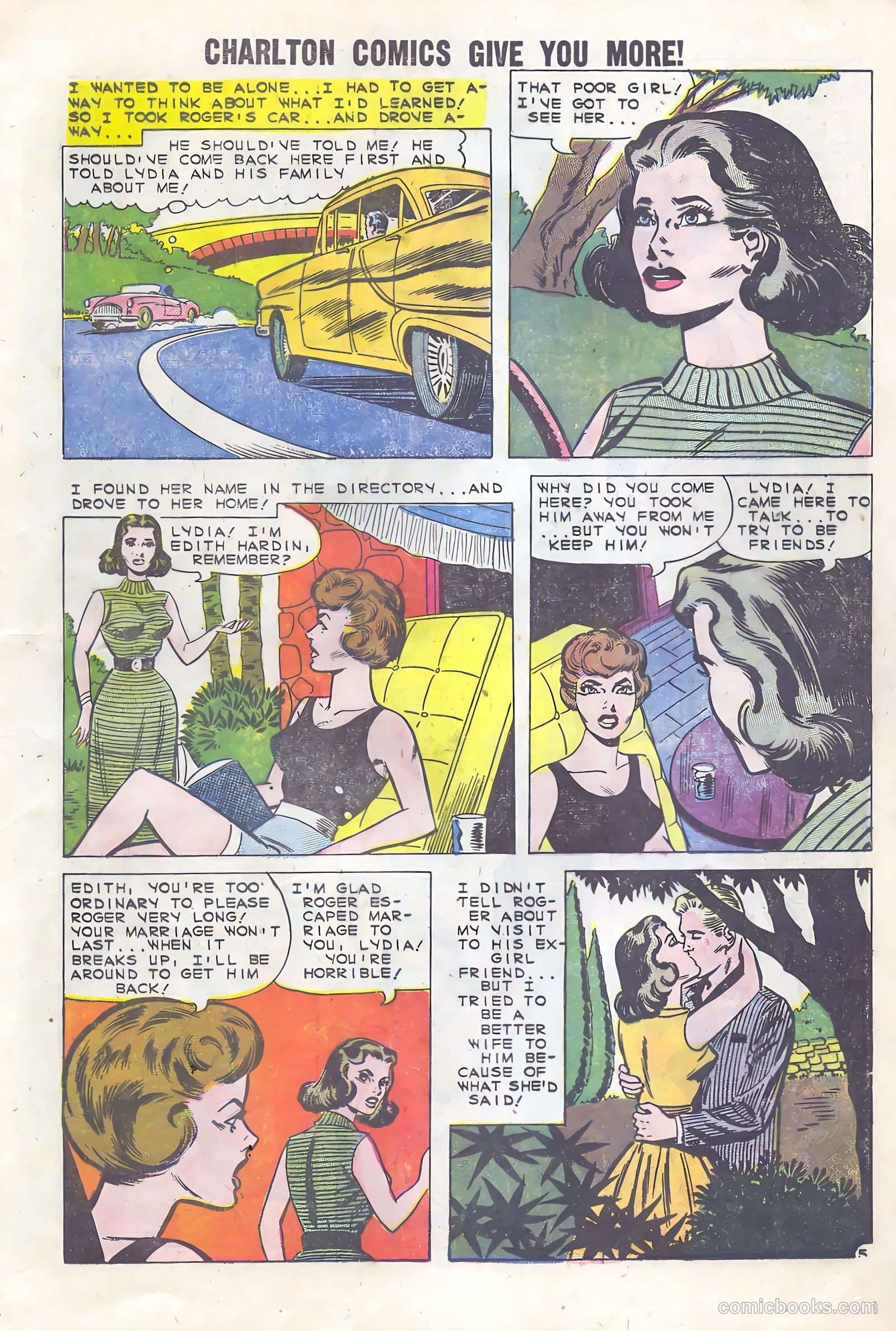 Brides in Love #18 (1960) — page 17 of 36