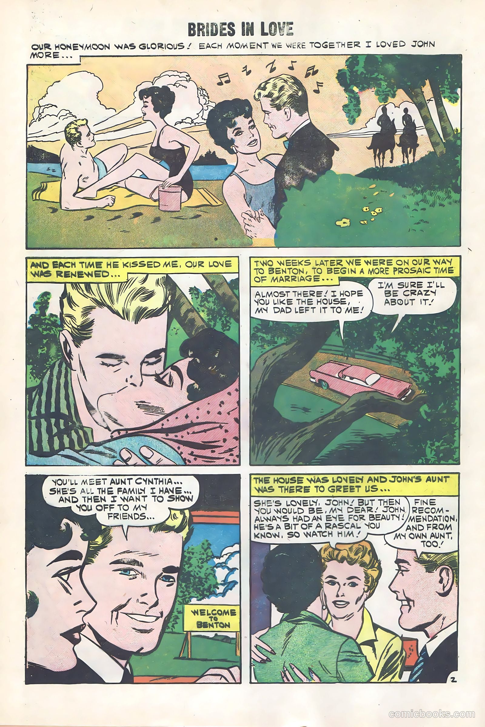 Brides in Love #19 (1960) — page 4 of 36