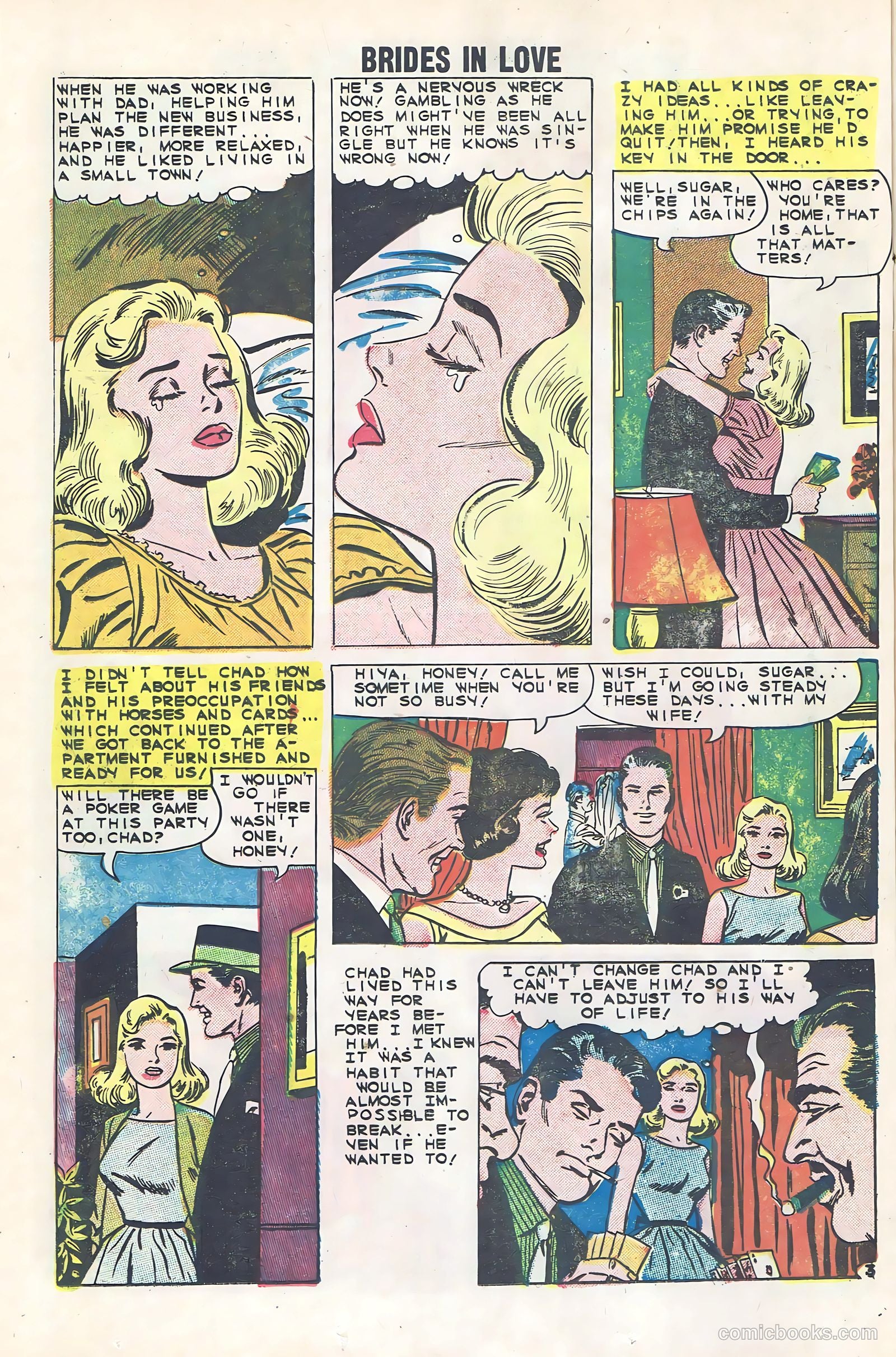 Brides in Love #19 (1960) — page 12 of 36